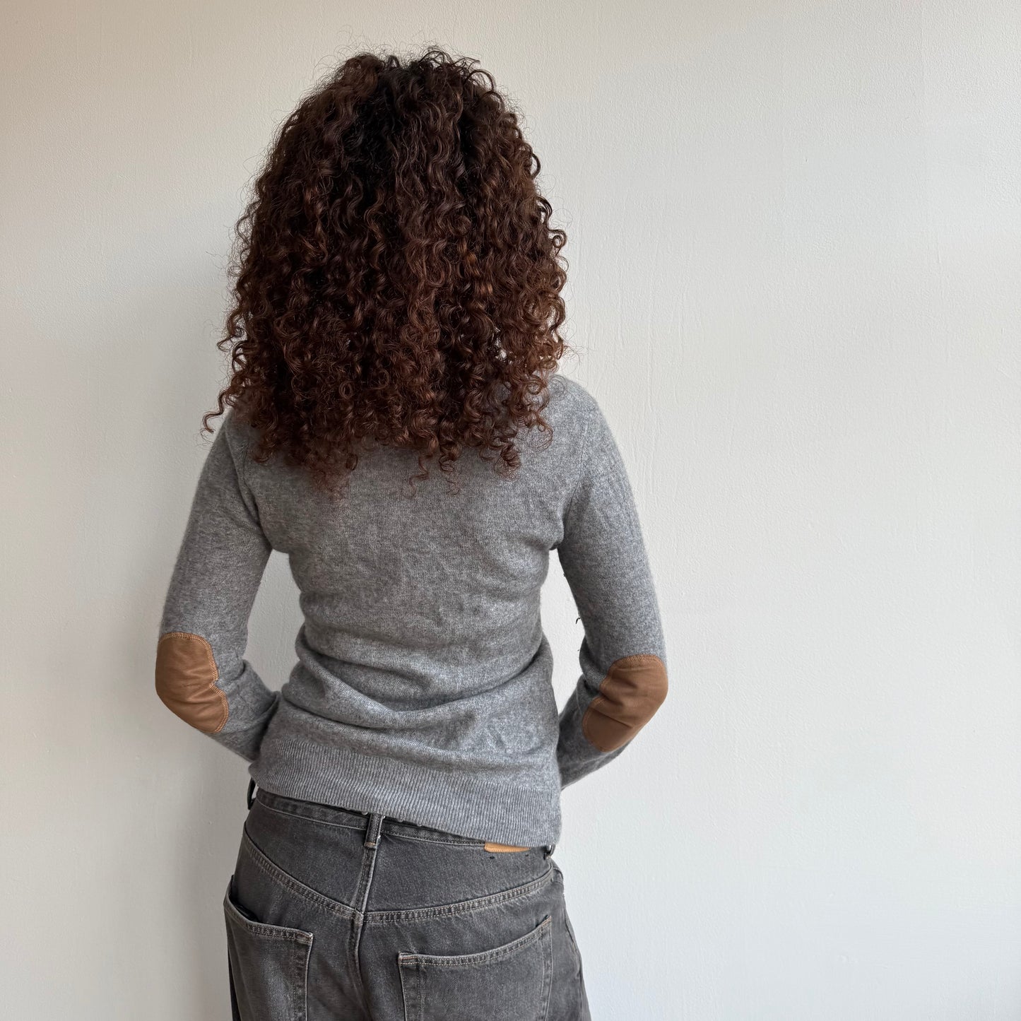Grey cashmere knit - Size S