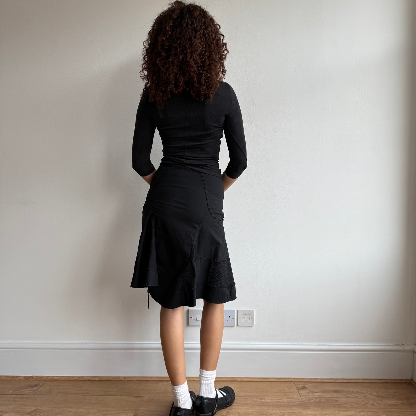 Black archival skirt - Size XS