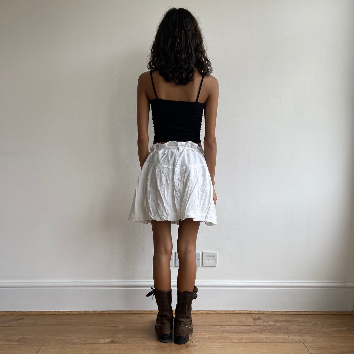 White bubble skirt - Size M