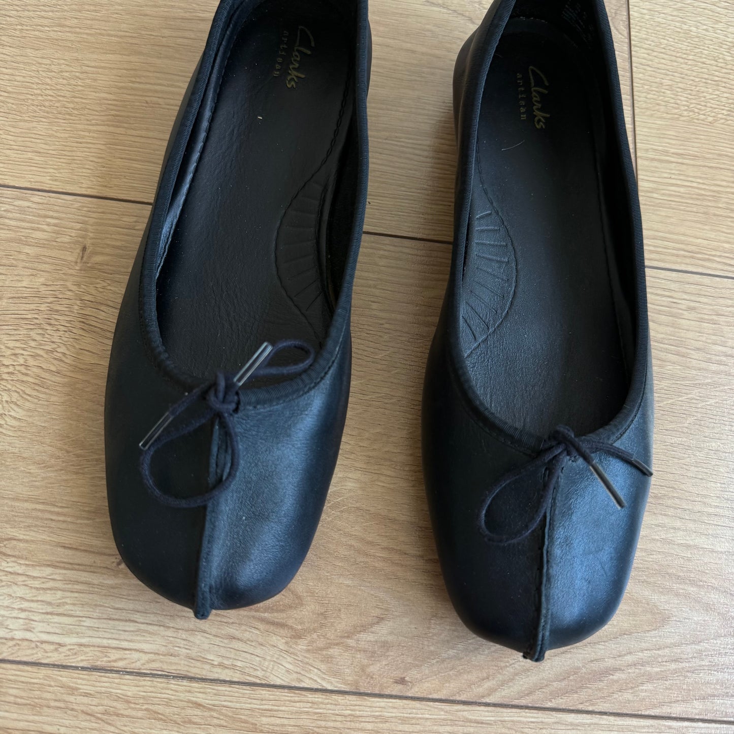 Clarks ‘Freckle Ice’ ballet pumps - Size UK8