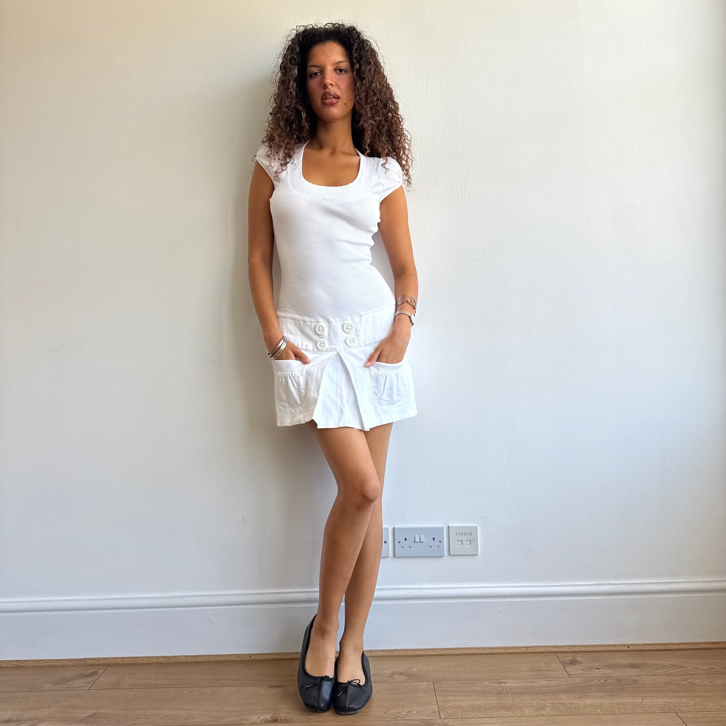 Morgan peacoat dress - Size S, M + L