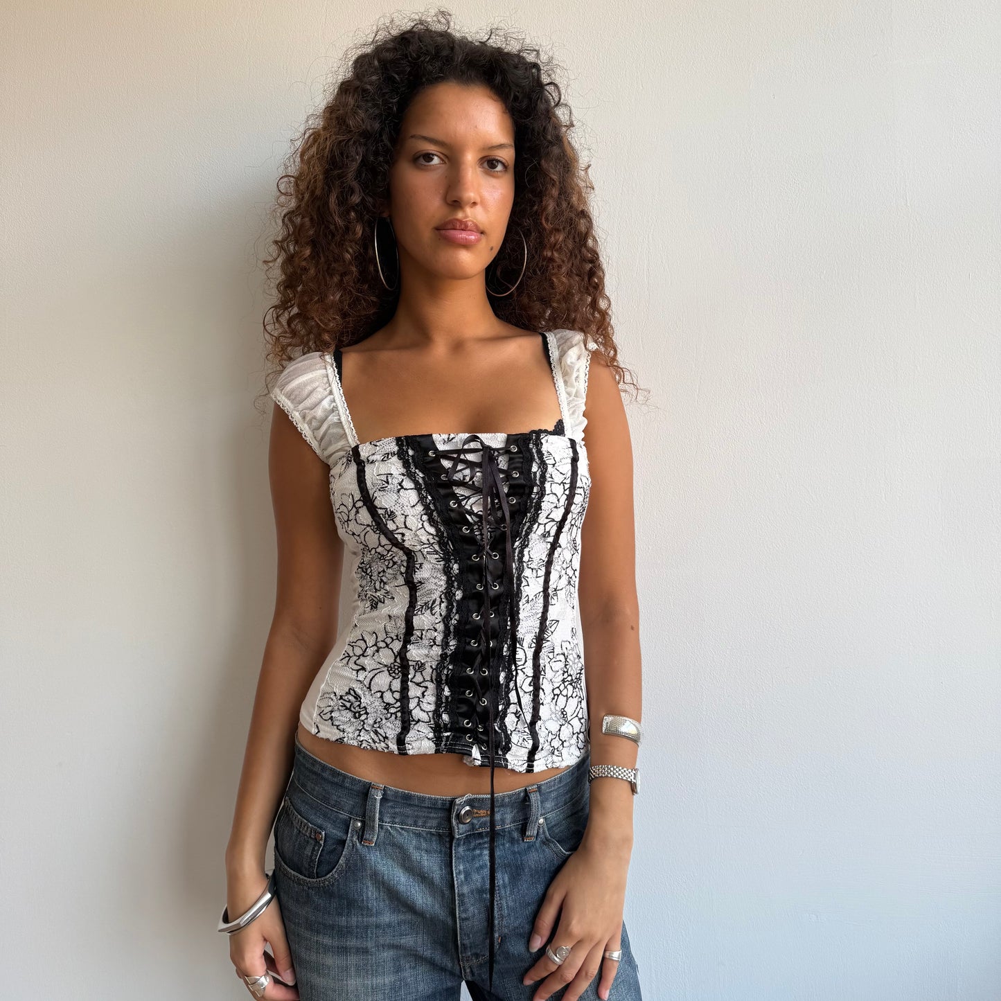 Jane Norman corset top - Size S