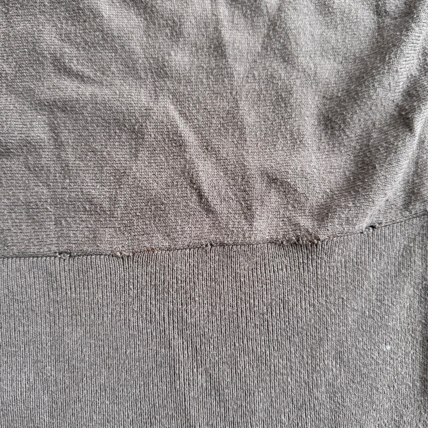 Brown slouchy button arm knit - Size M