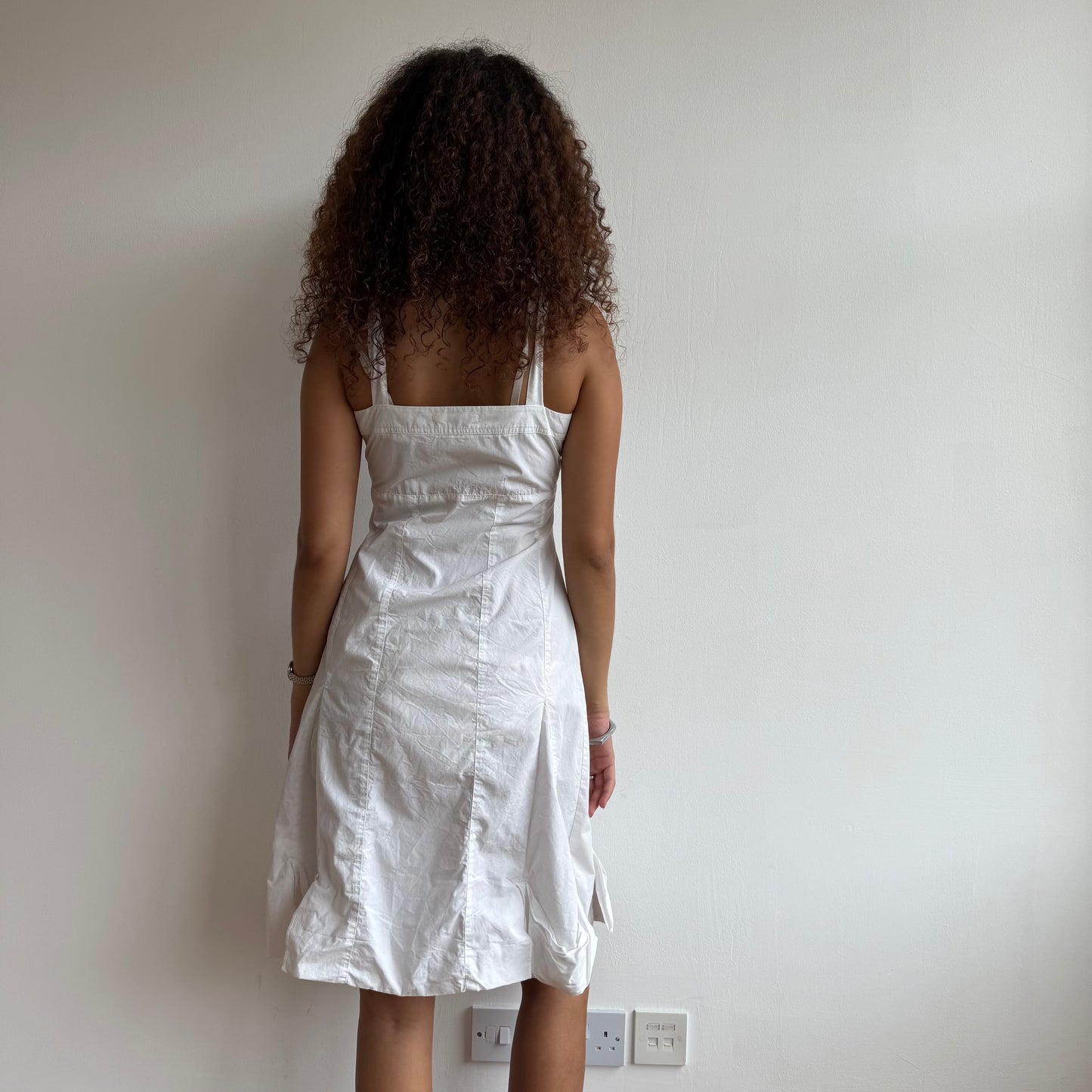White cargo dress - Size XS