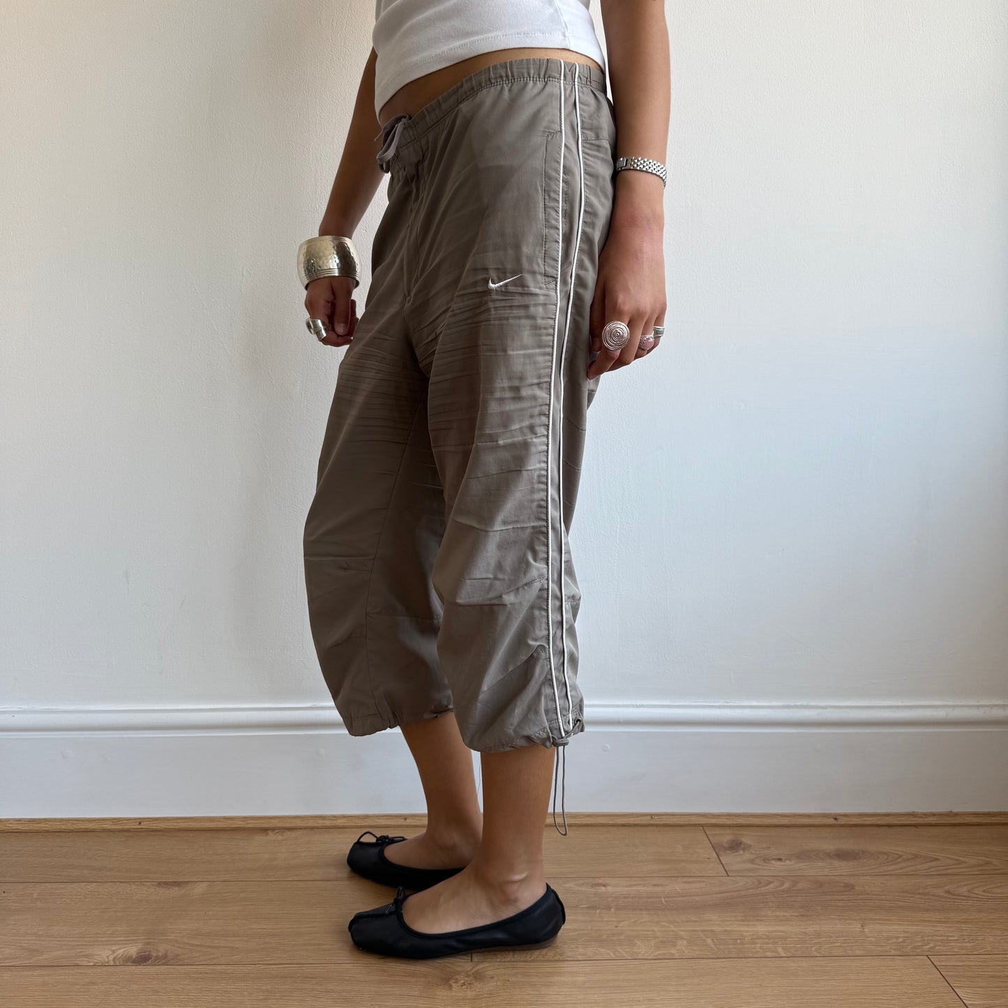 Taupe Nike Capris - Size M
