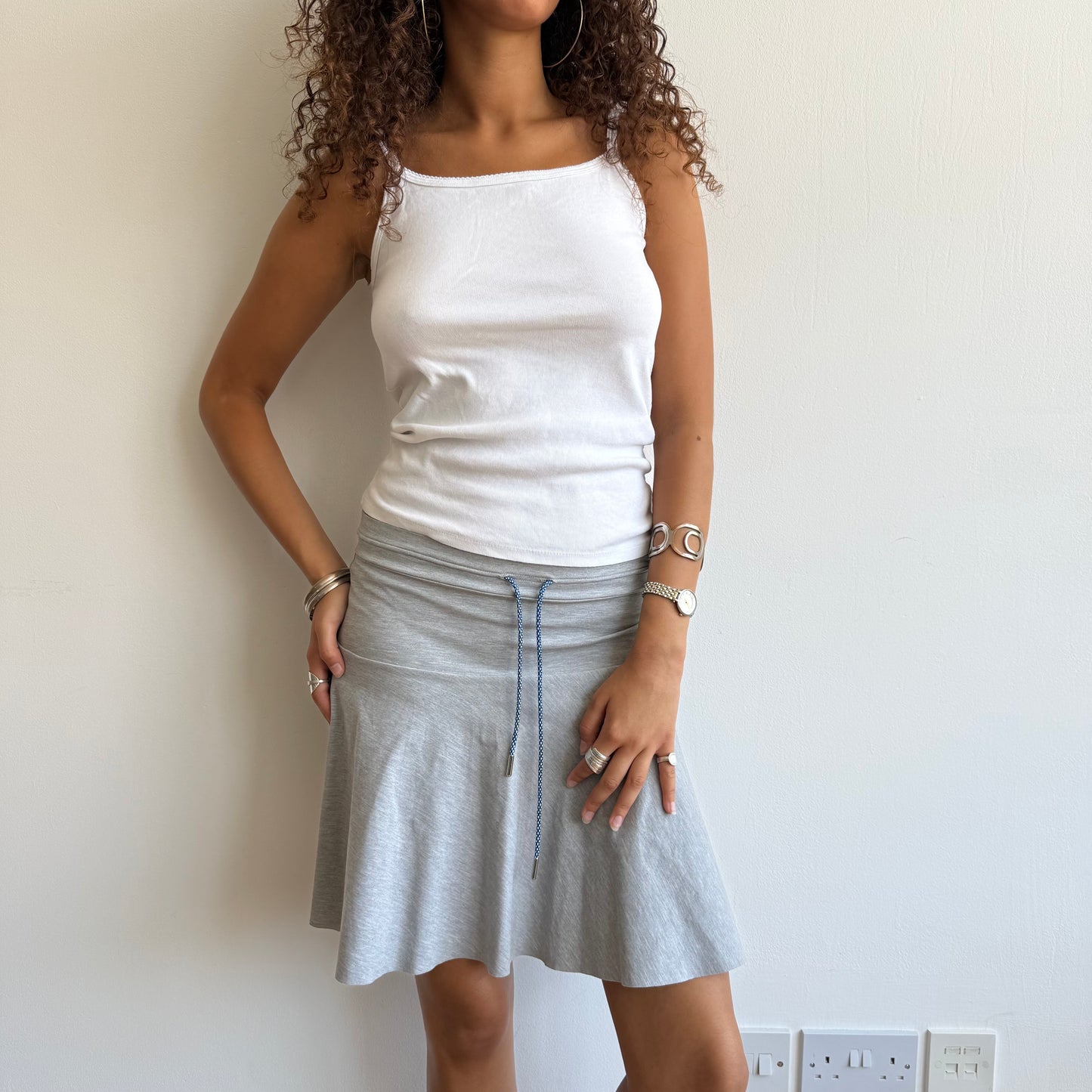 Grey Cop Copine skirt - Size S