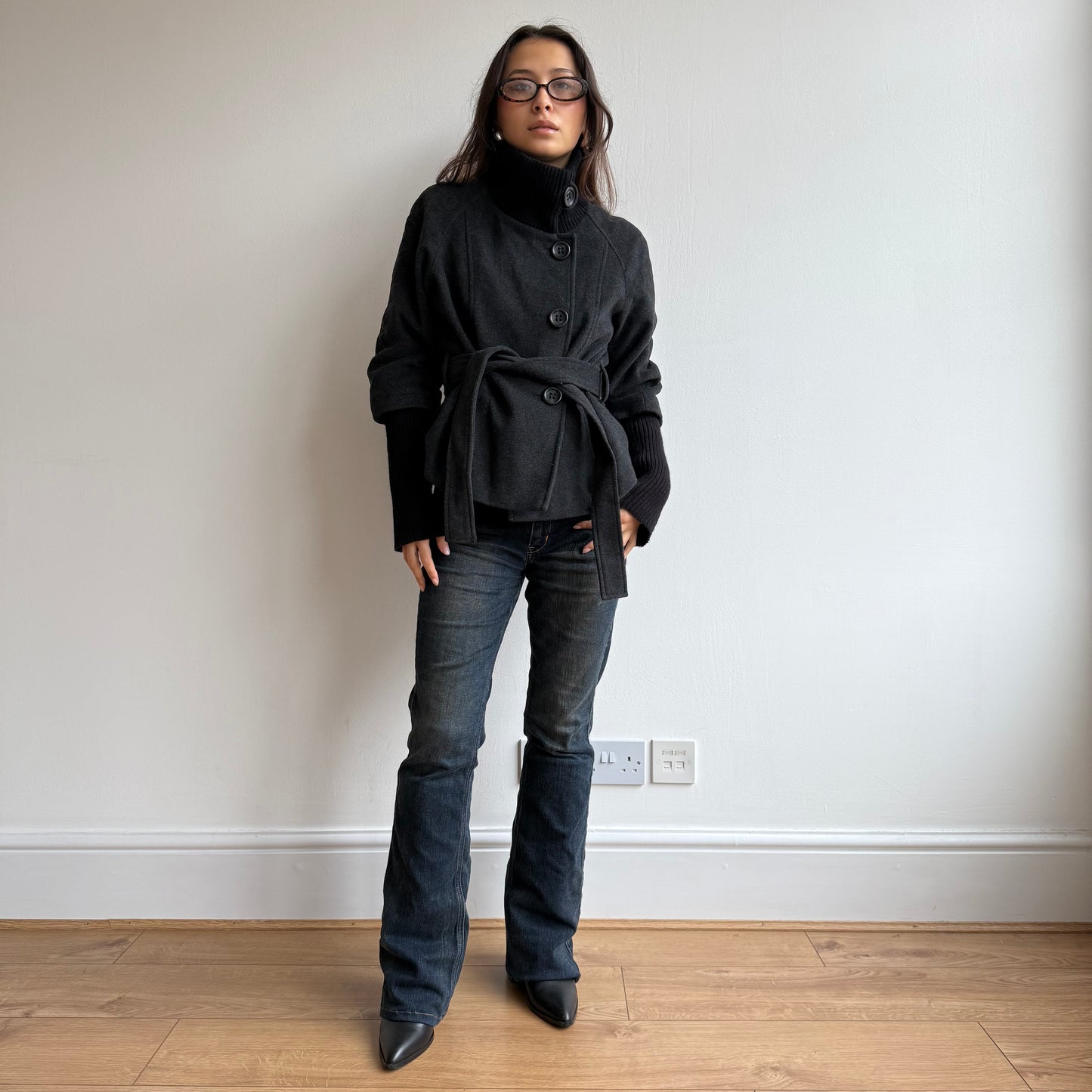 Bi-material jacket - Size S