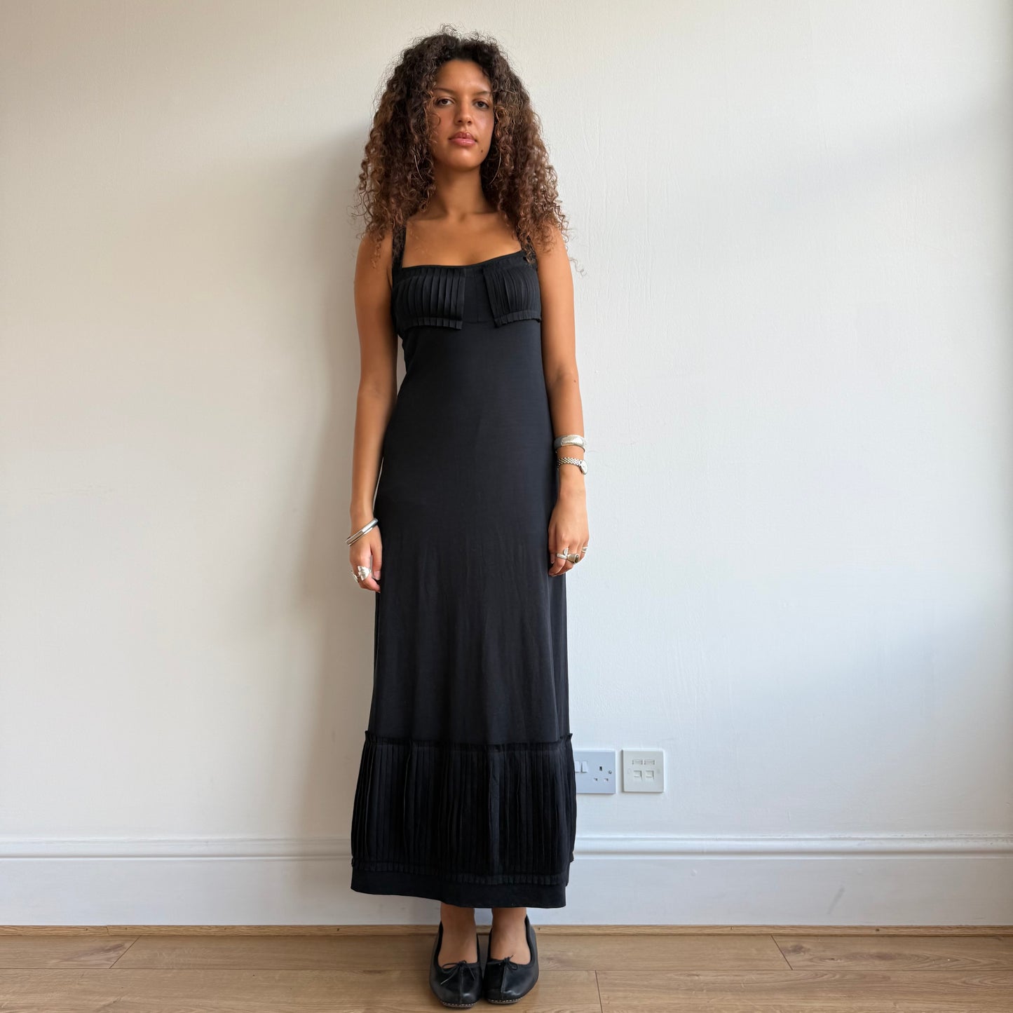 Cop Copine black maxi dress - Size S