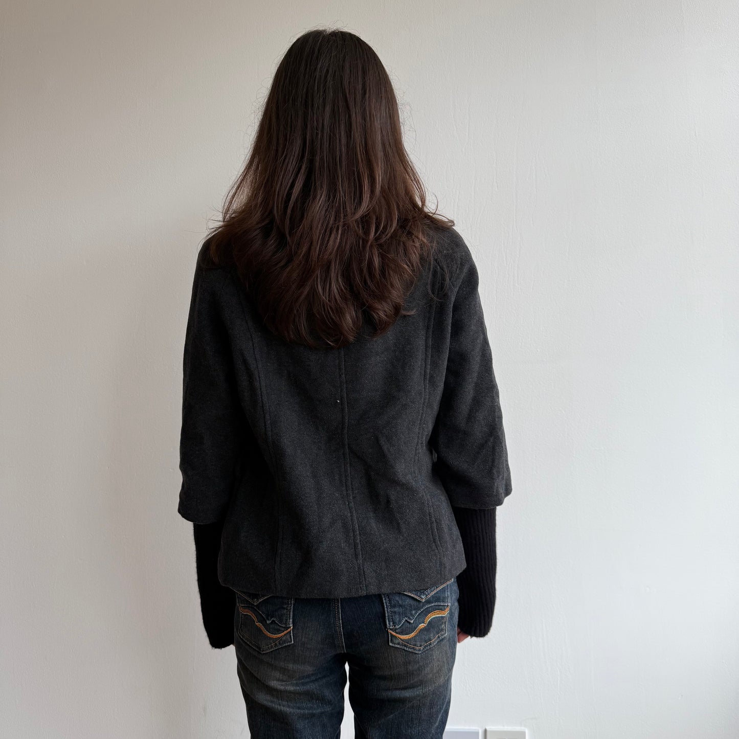 Bi-material jacket - Size S