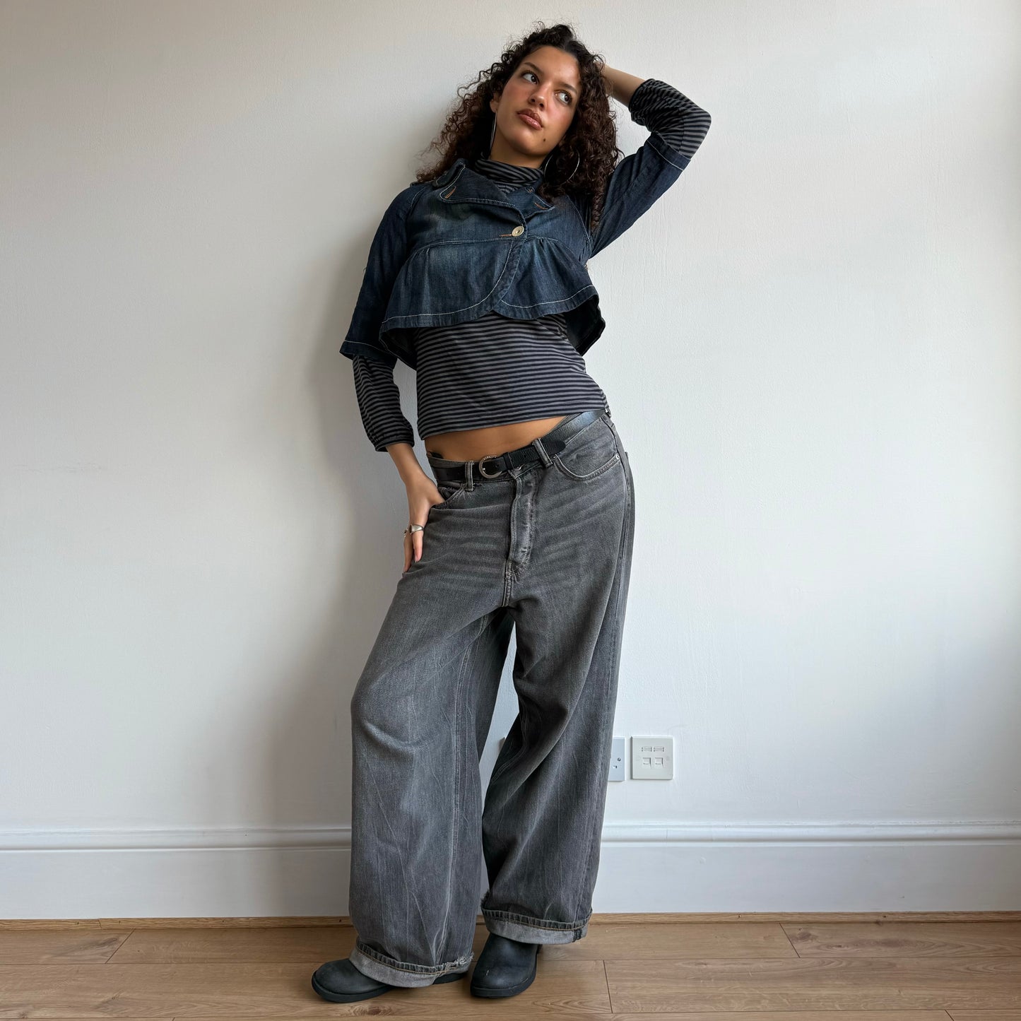 Denim bolero - Size XS