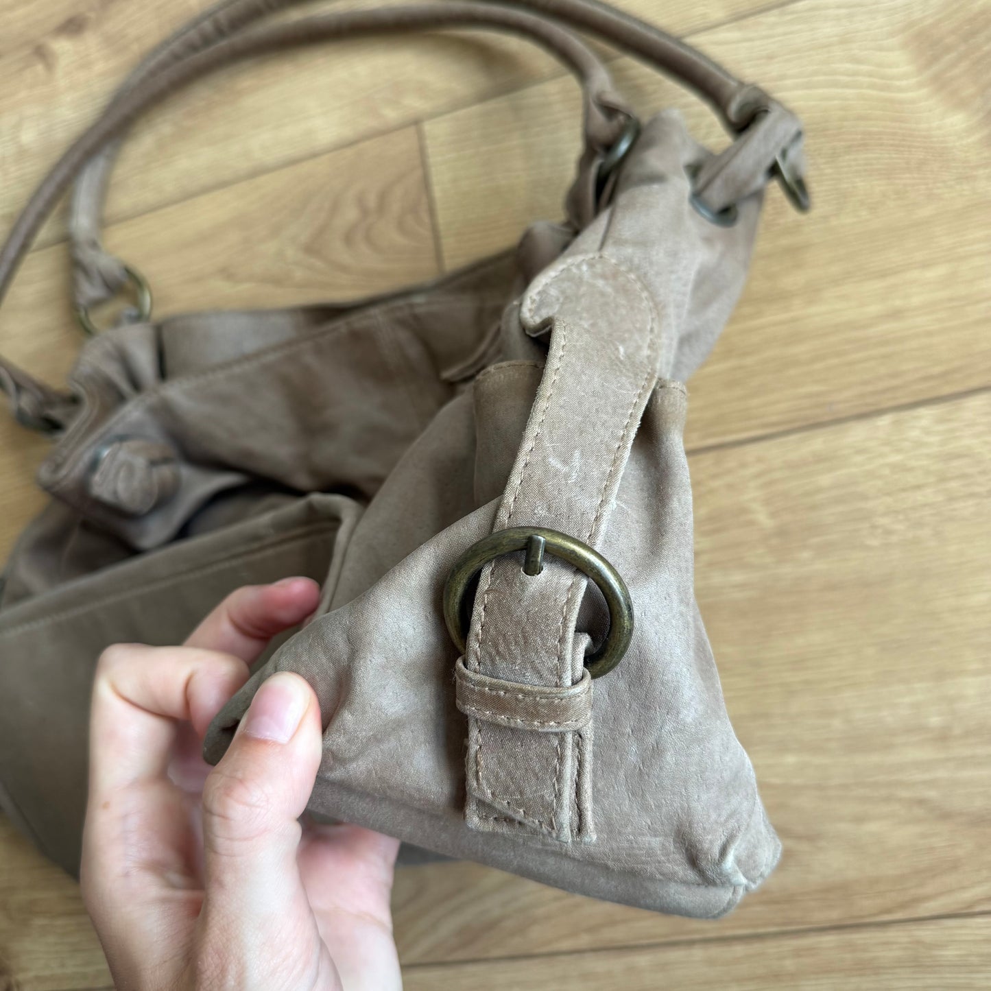 Brown boho bag