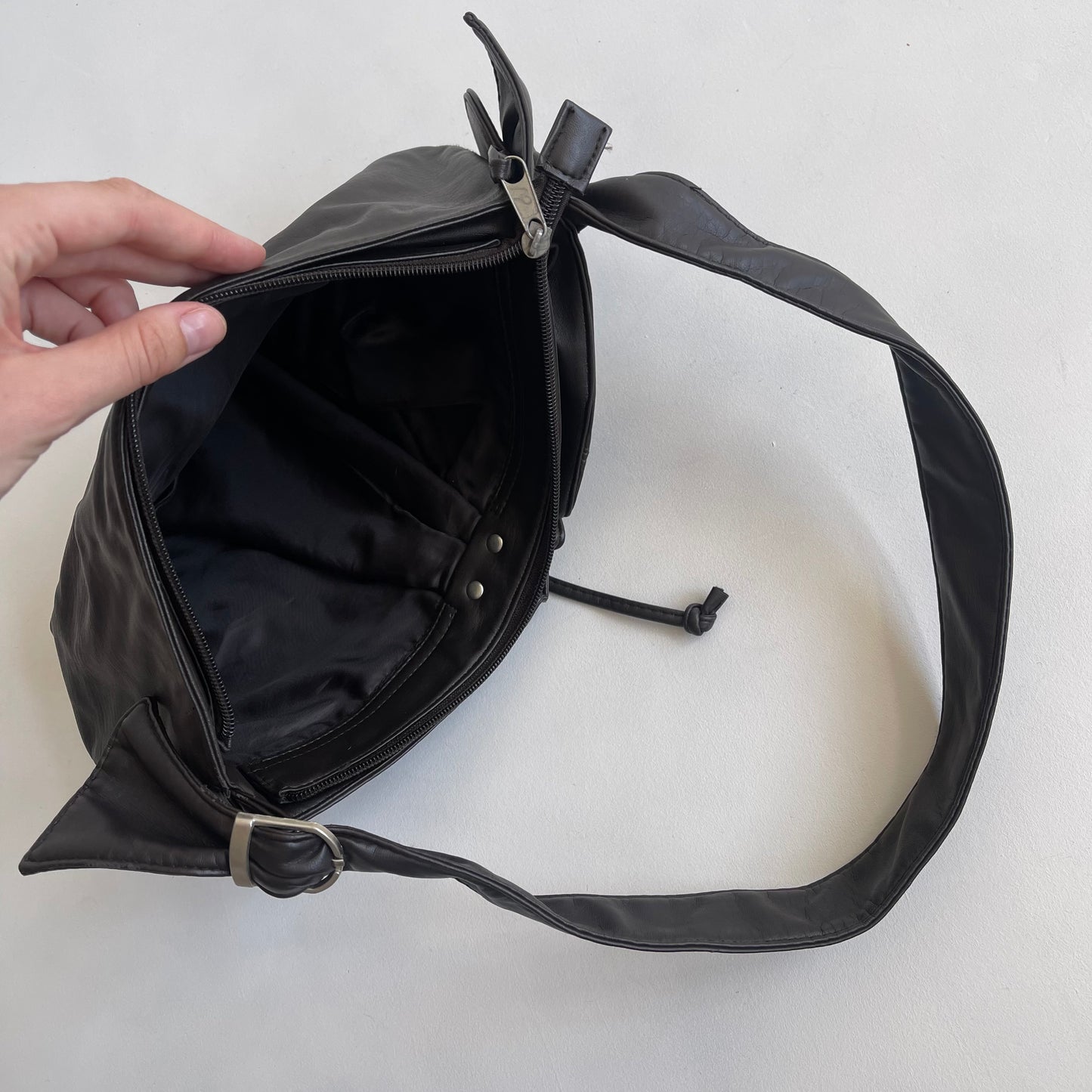 Brown saddle bag - O/S