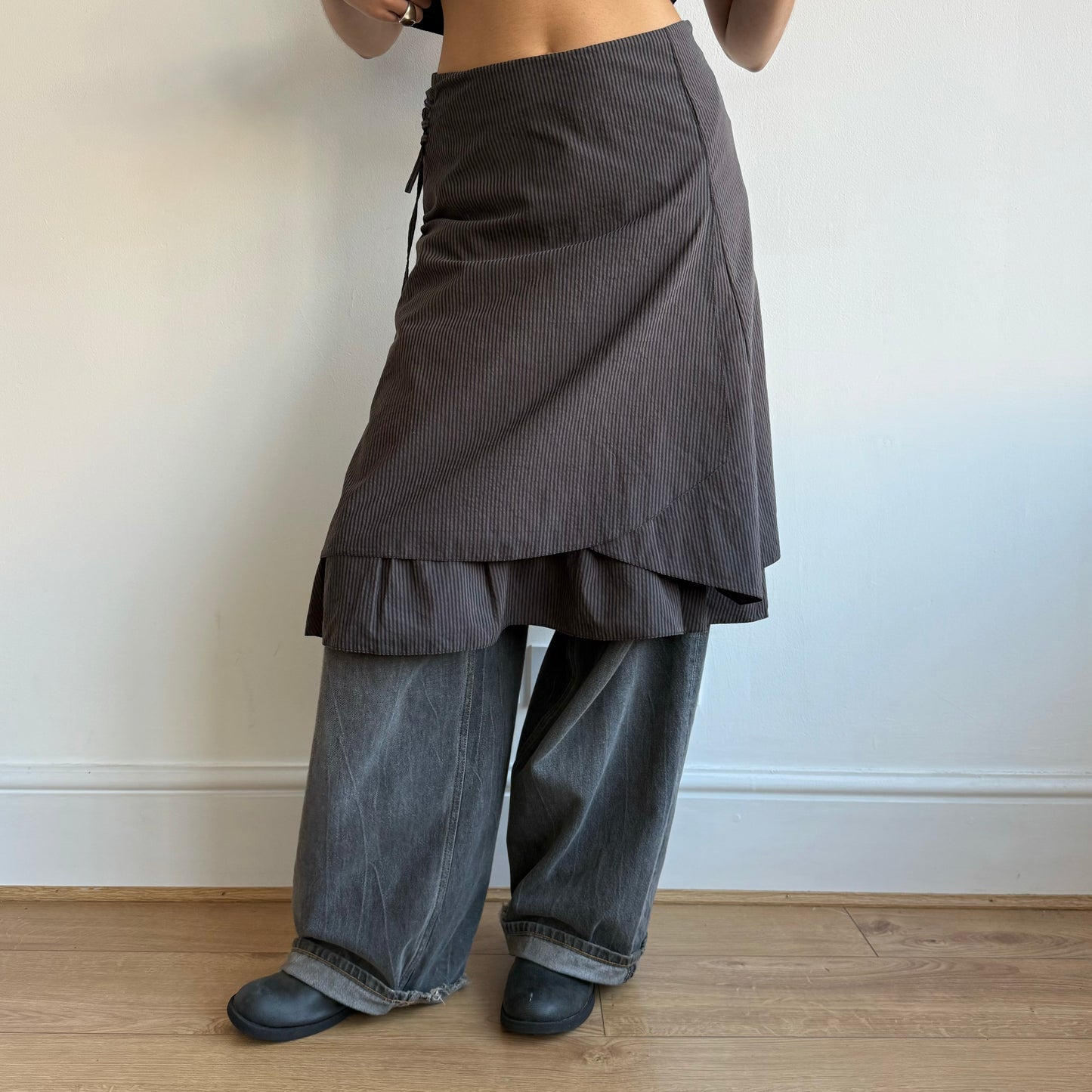 Brown archival skirt - Size S