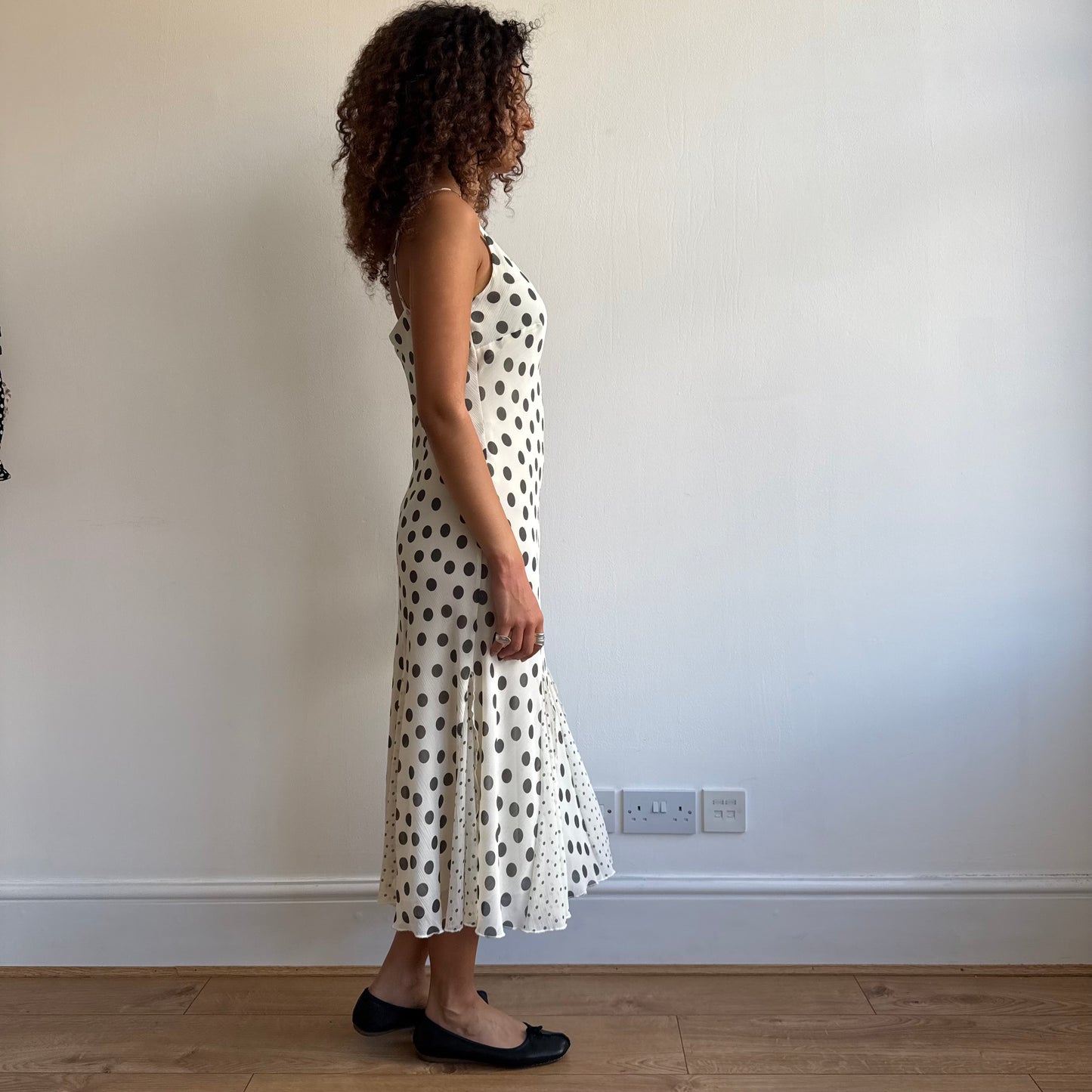 Polka dot maxi dress - Size M/L