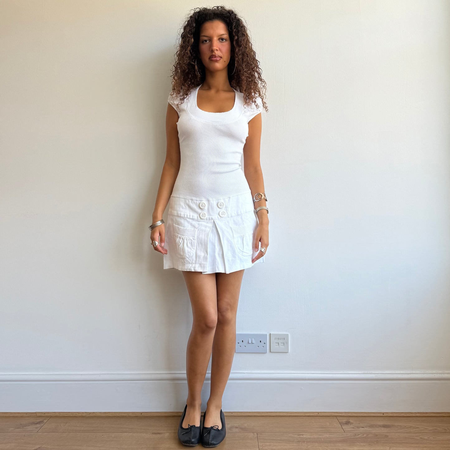 Morgan peacoat dress - Size S, M + L