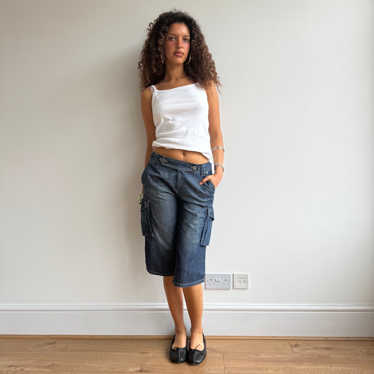 Denim SPORTMAX jorts - Size 28”