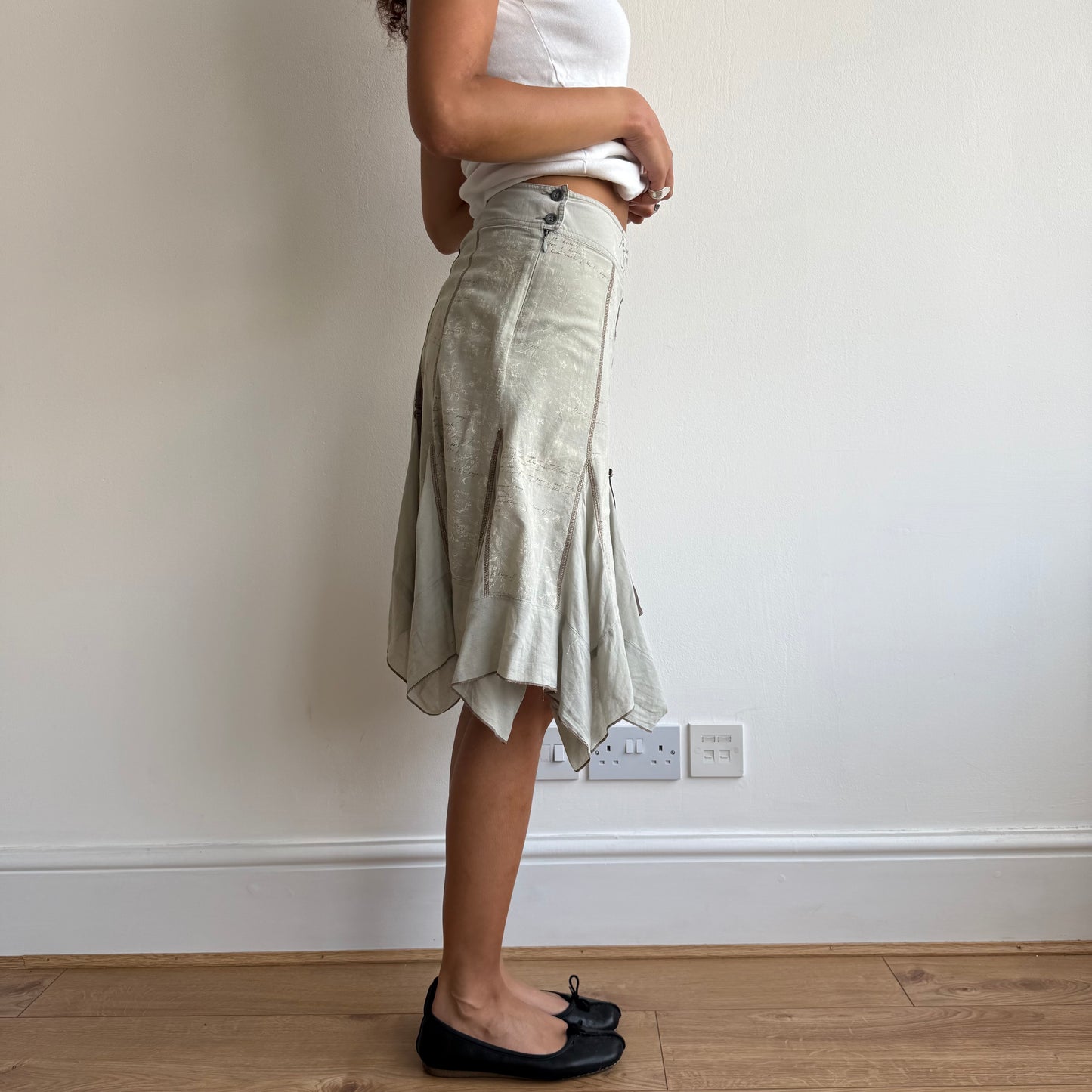 Cop Copine khaki kirt - Size S
