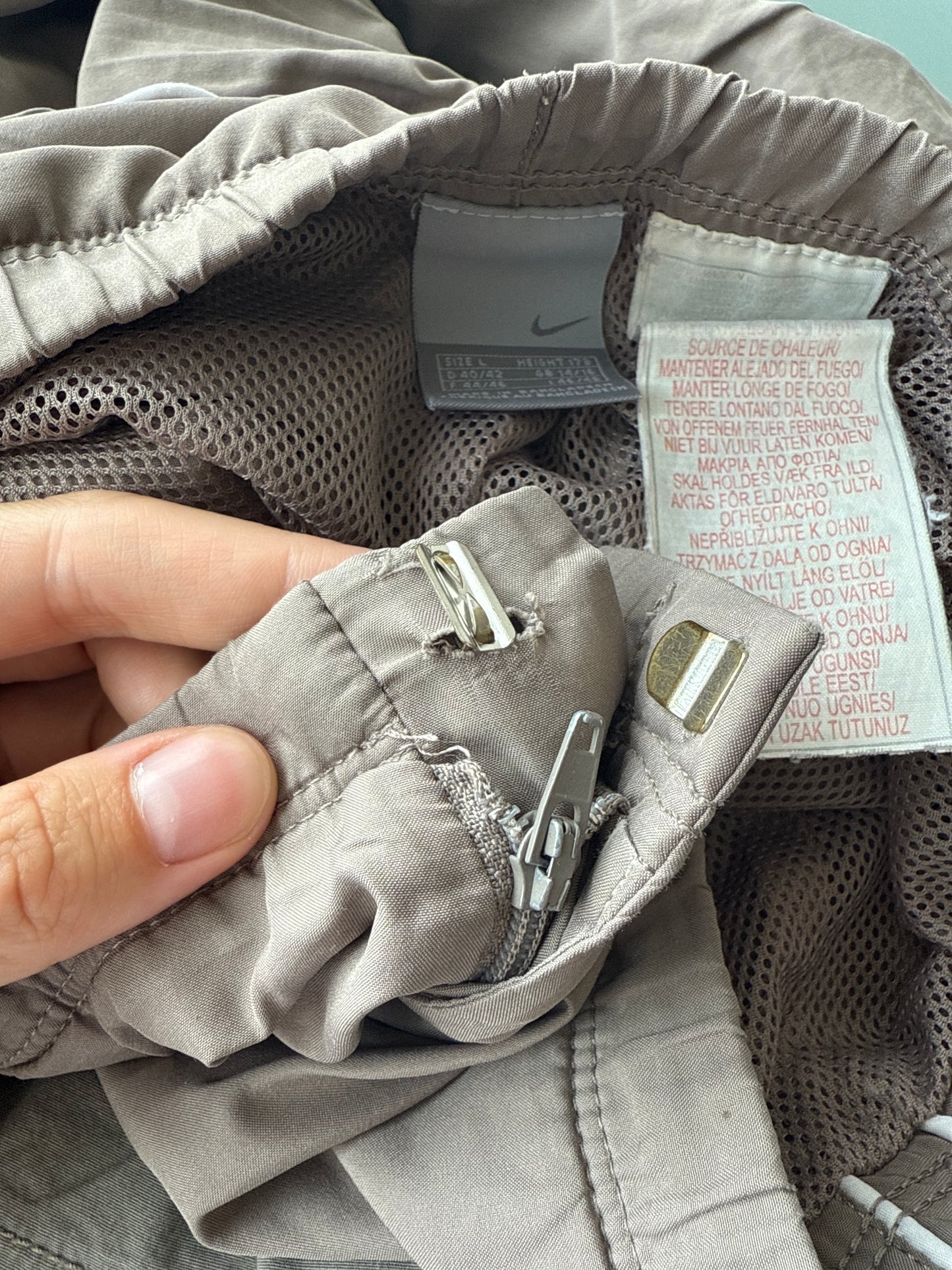 Taupe Nike Capris - Size M