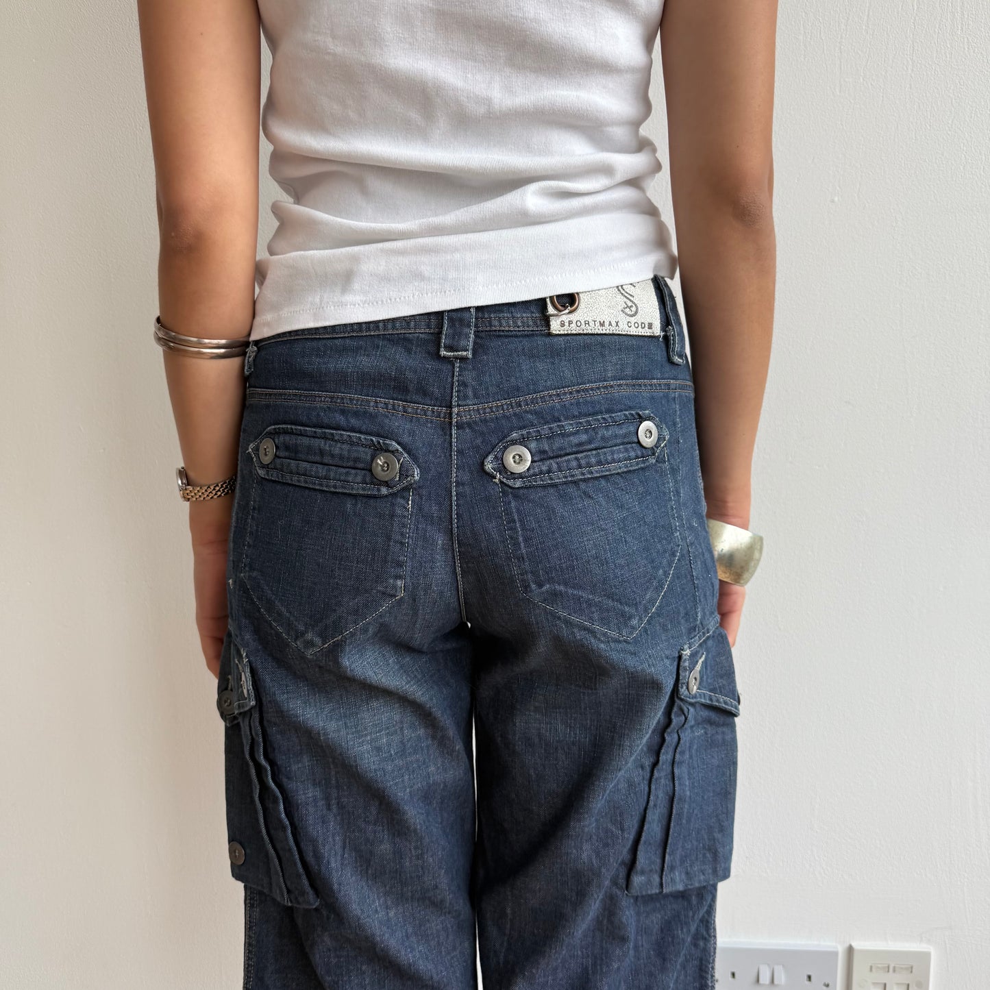Denim SPORTMAX jorts - Size 28”