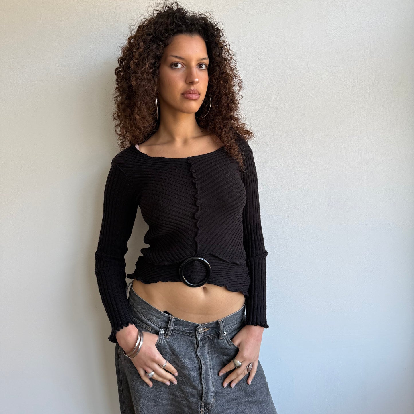 Black O-ring jumper - Size S