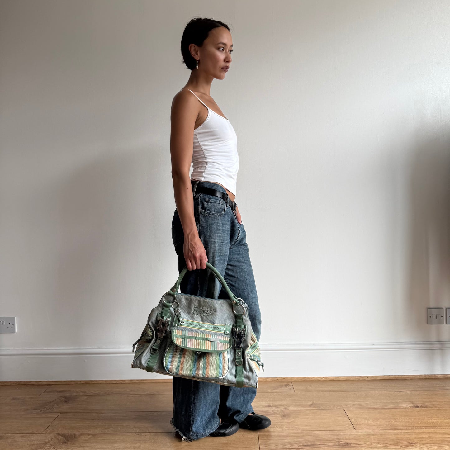 GG&L striped bag - One Size