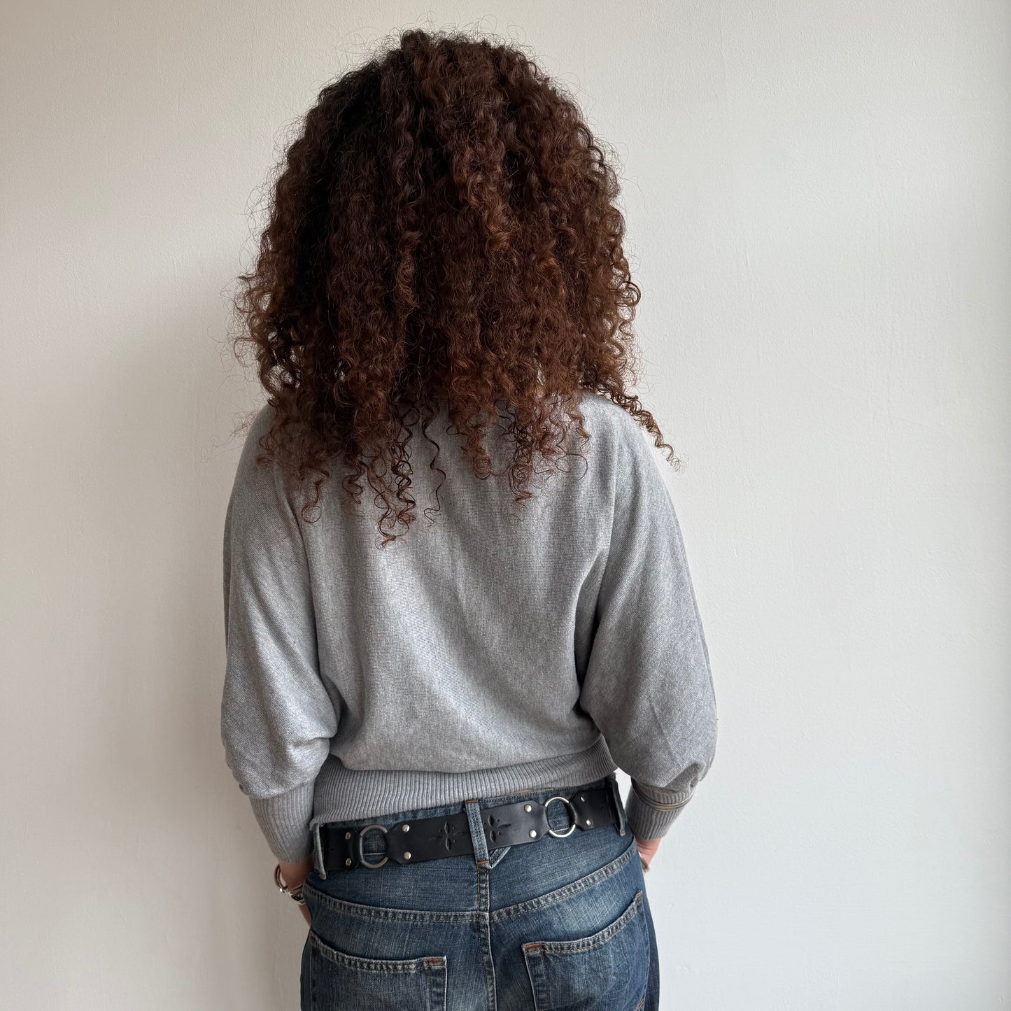 Grey slouchy knit - Size M
