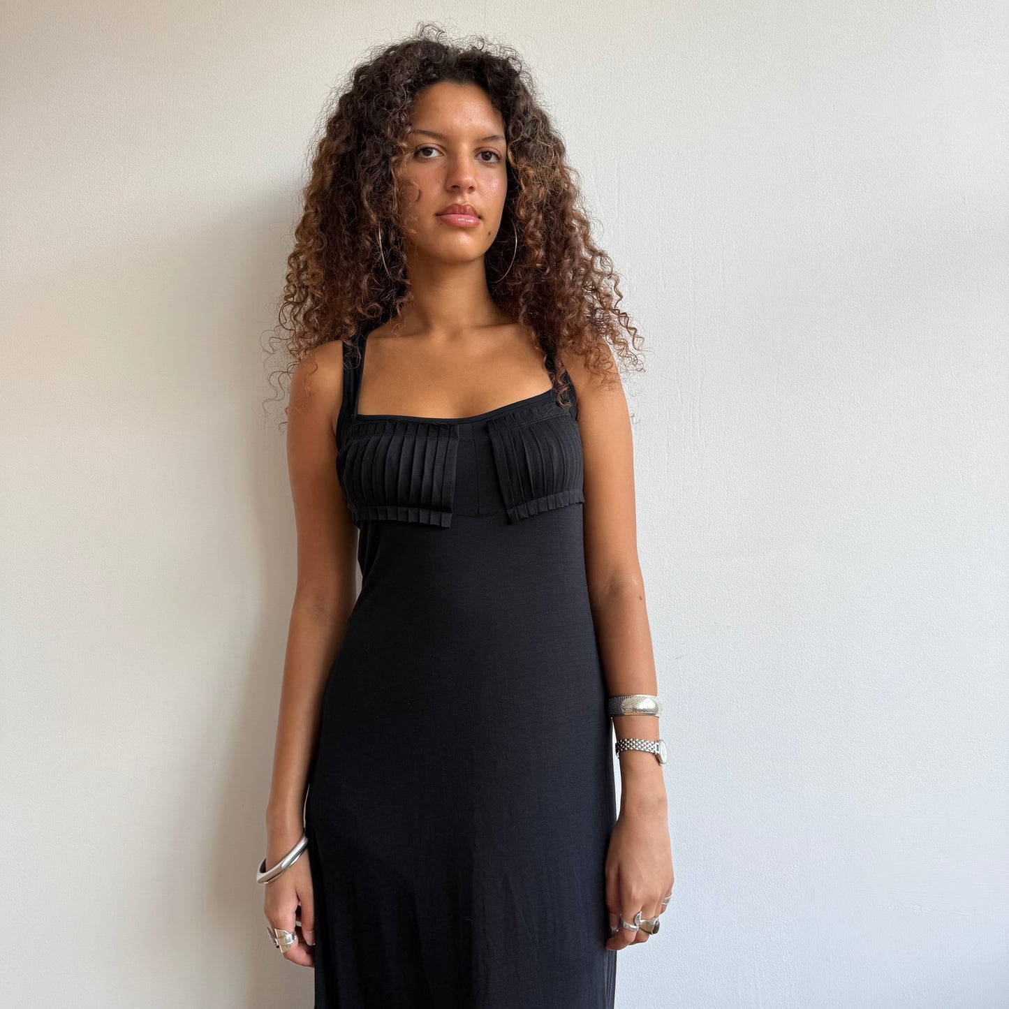 Cop Copine black maxi dress - Size S