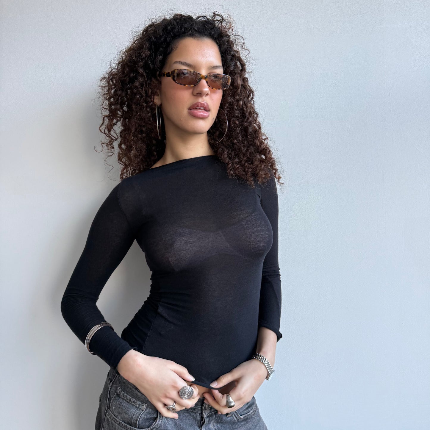 Tortoise shell 90’s sunglasses