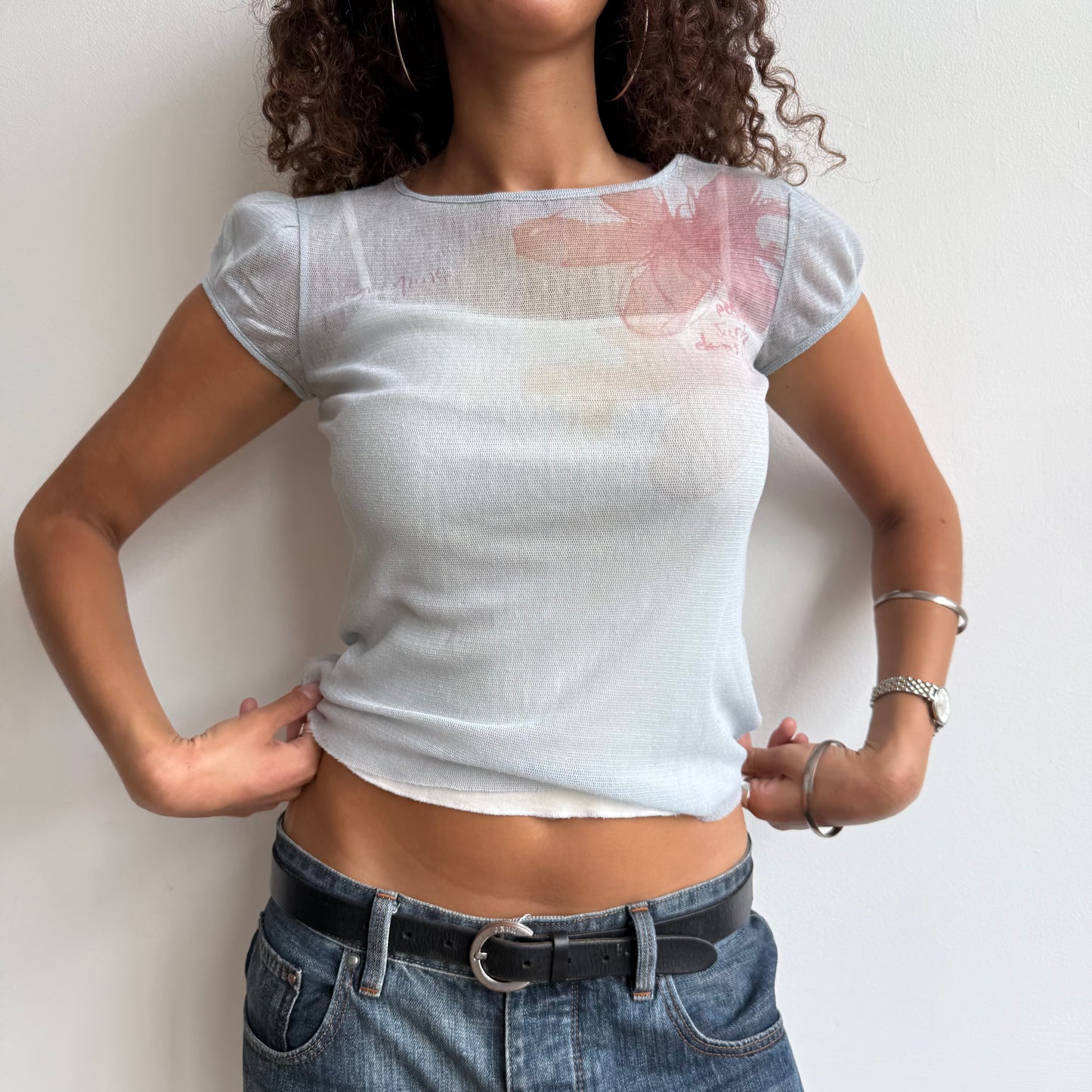 2x Cop Copine tops - Size S