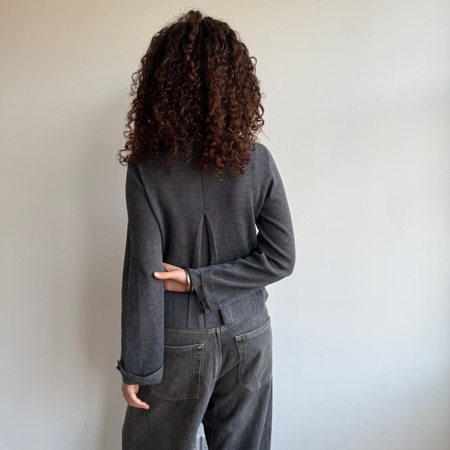 Grey pea knit - Size S