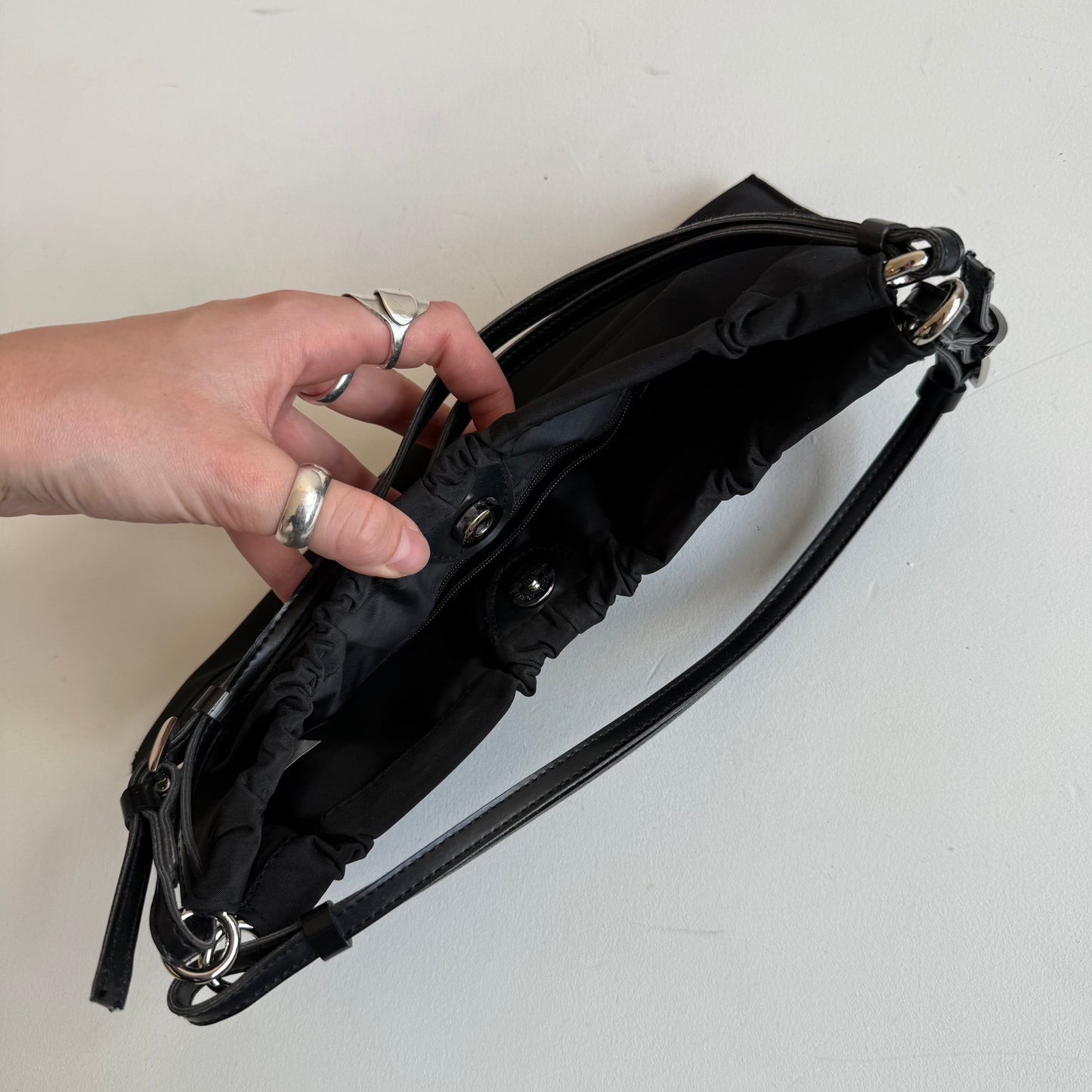 Black mini bag