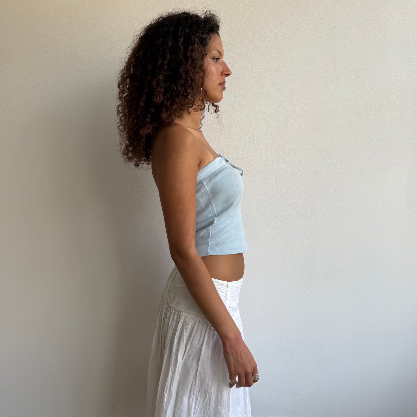 Baby blue bandeau - Size S