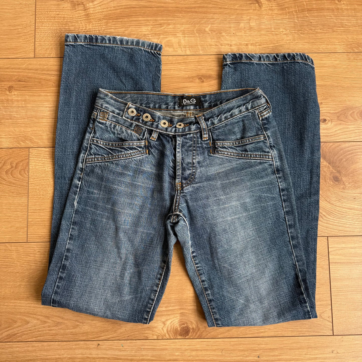 D&G button jeans - Size XS