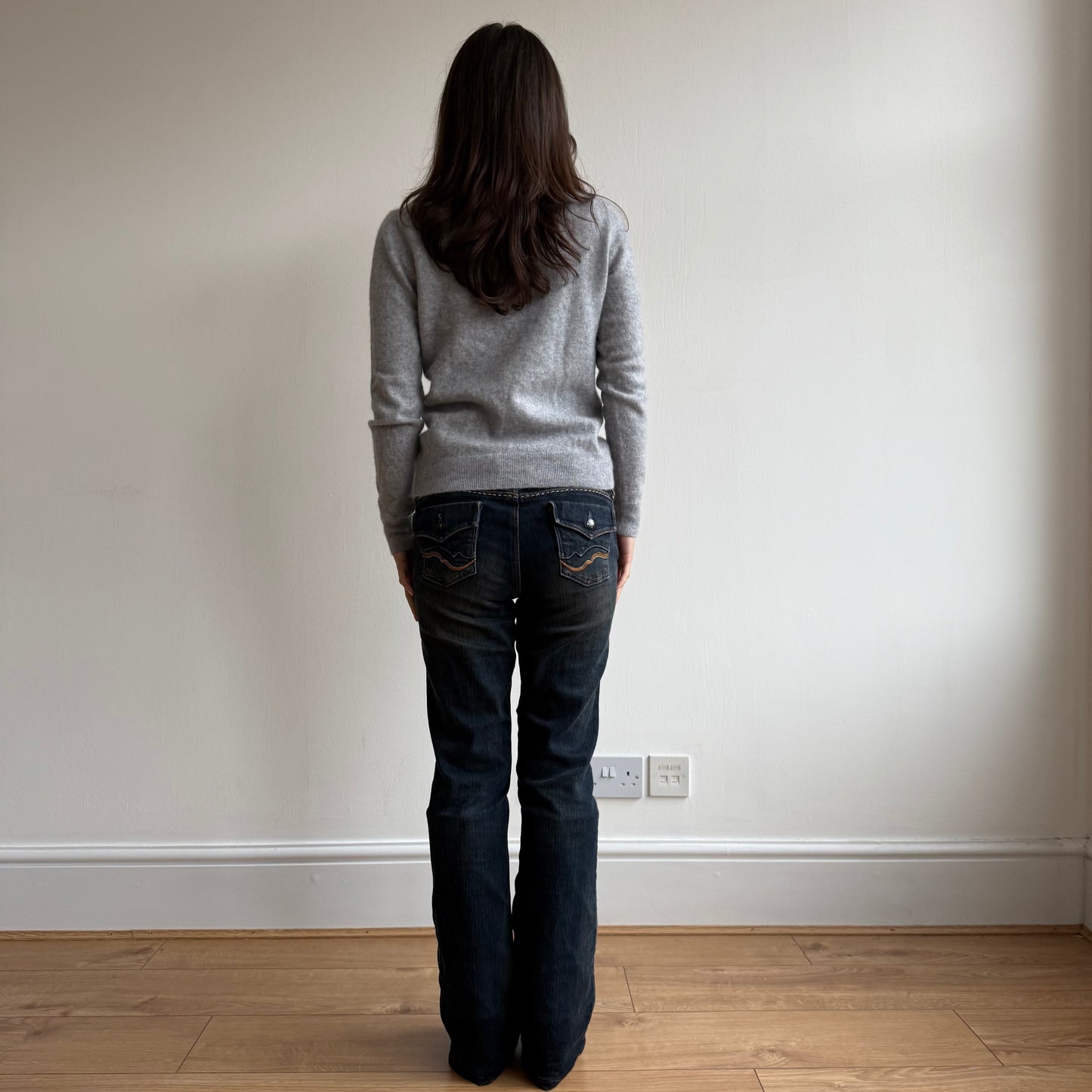 Grey cashmere knit - Size S