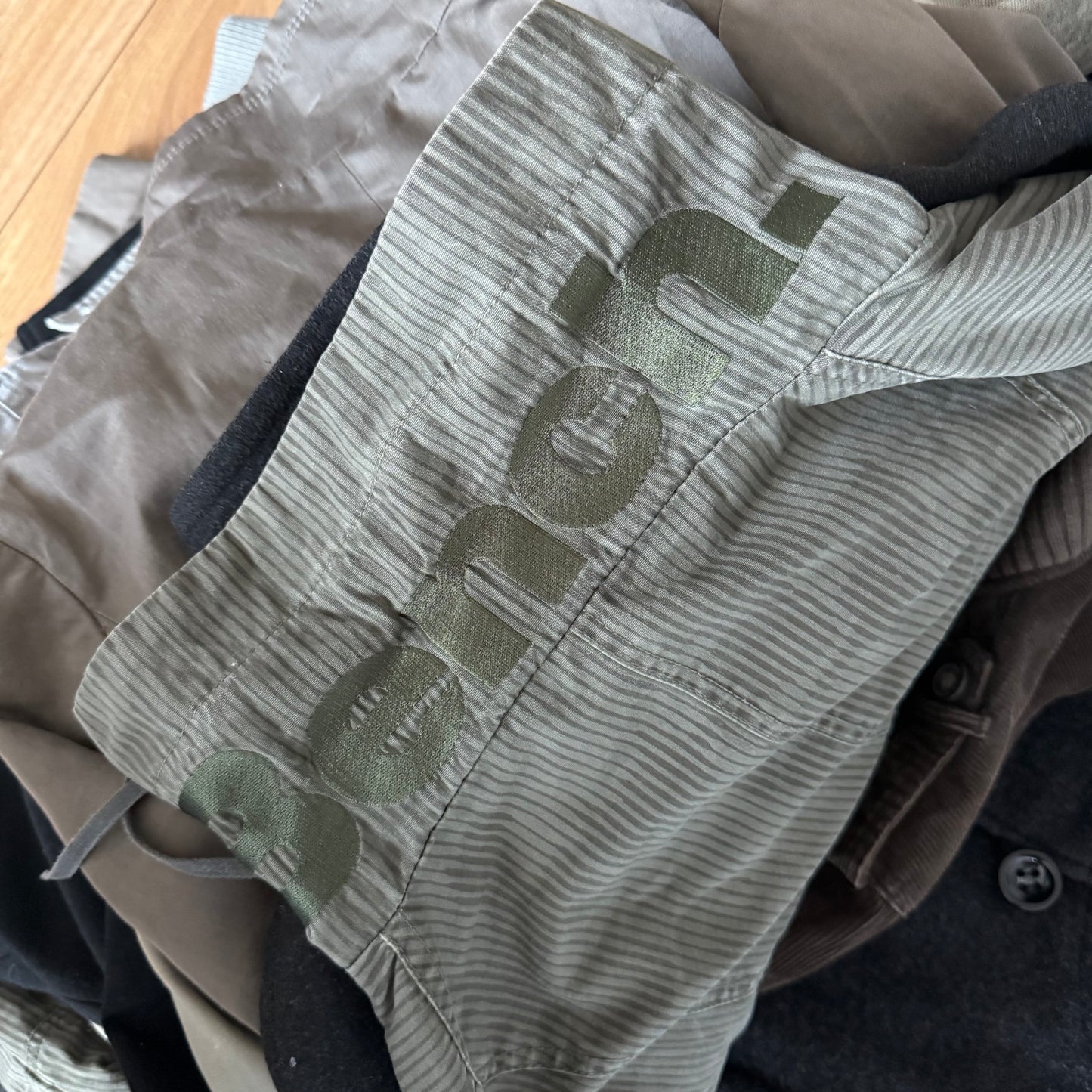 Khaki Bench jacket - Size M