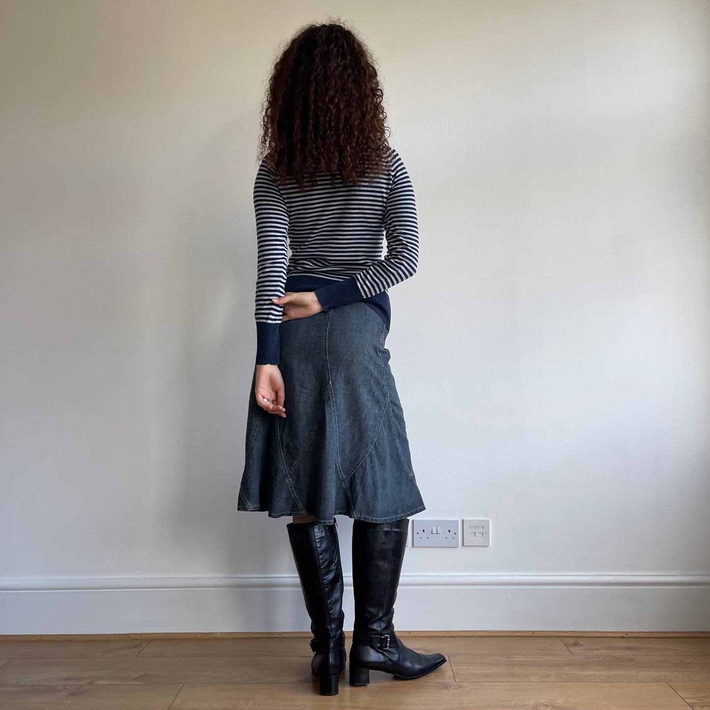 Short sleeve brown jumper - Size S