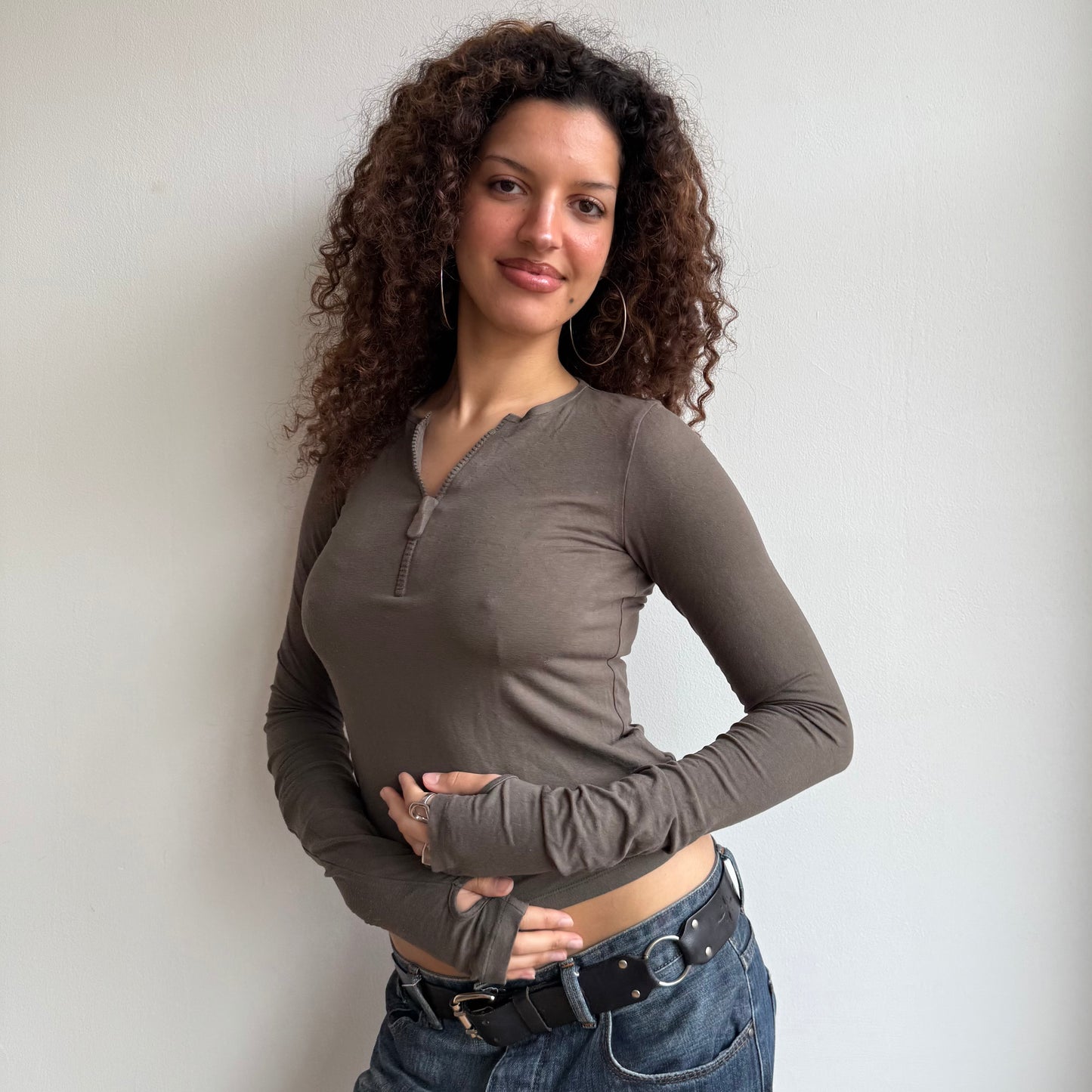 Cop Copine zip top - Size S