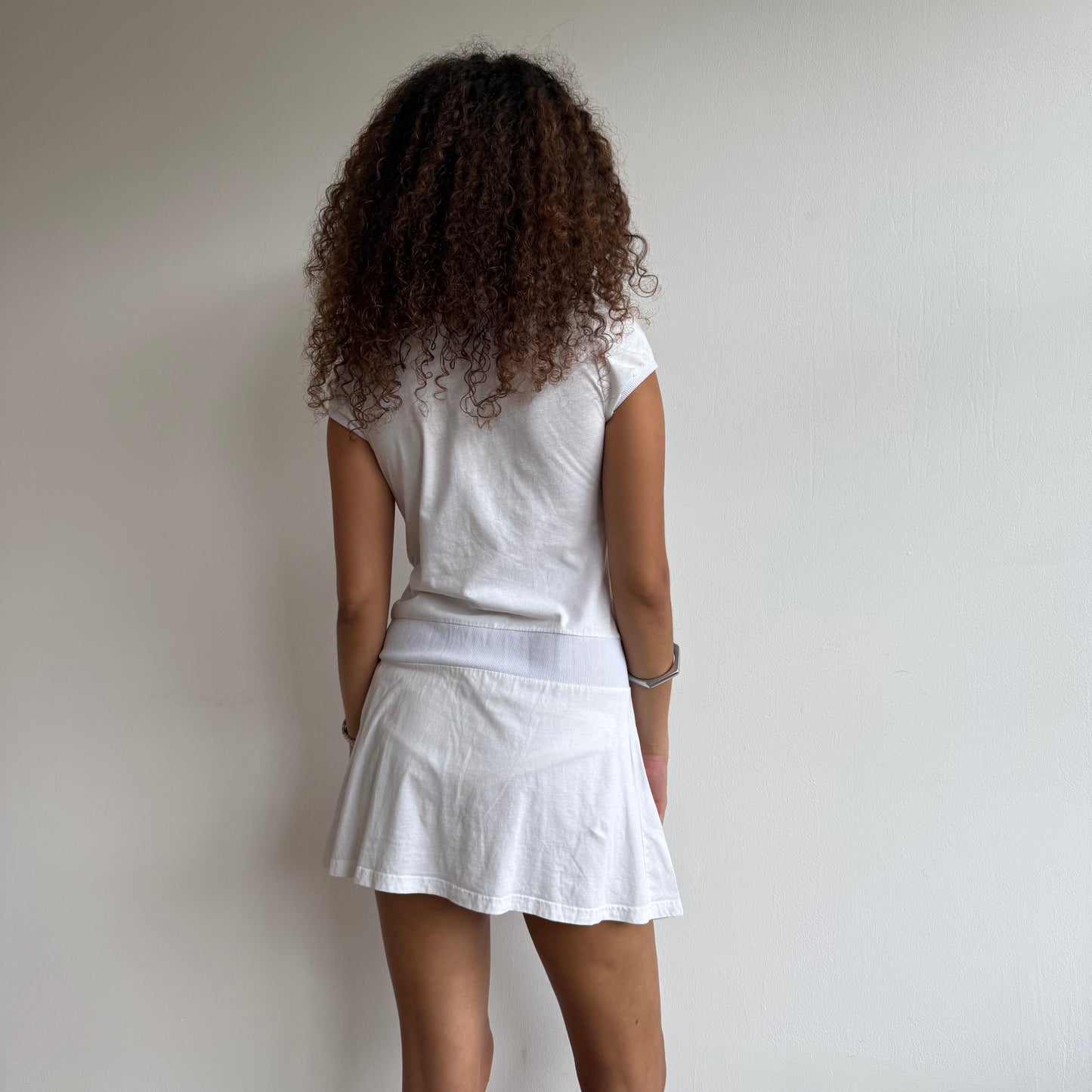 White peacoat dress - Size M