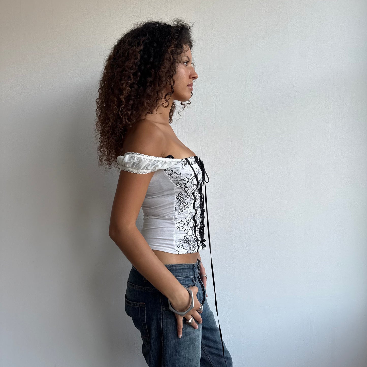 Jane Norman corset top - Size S