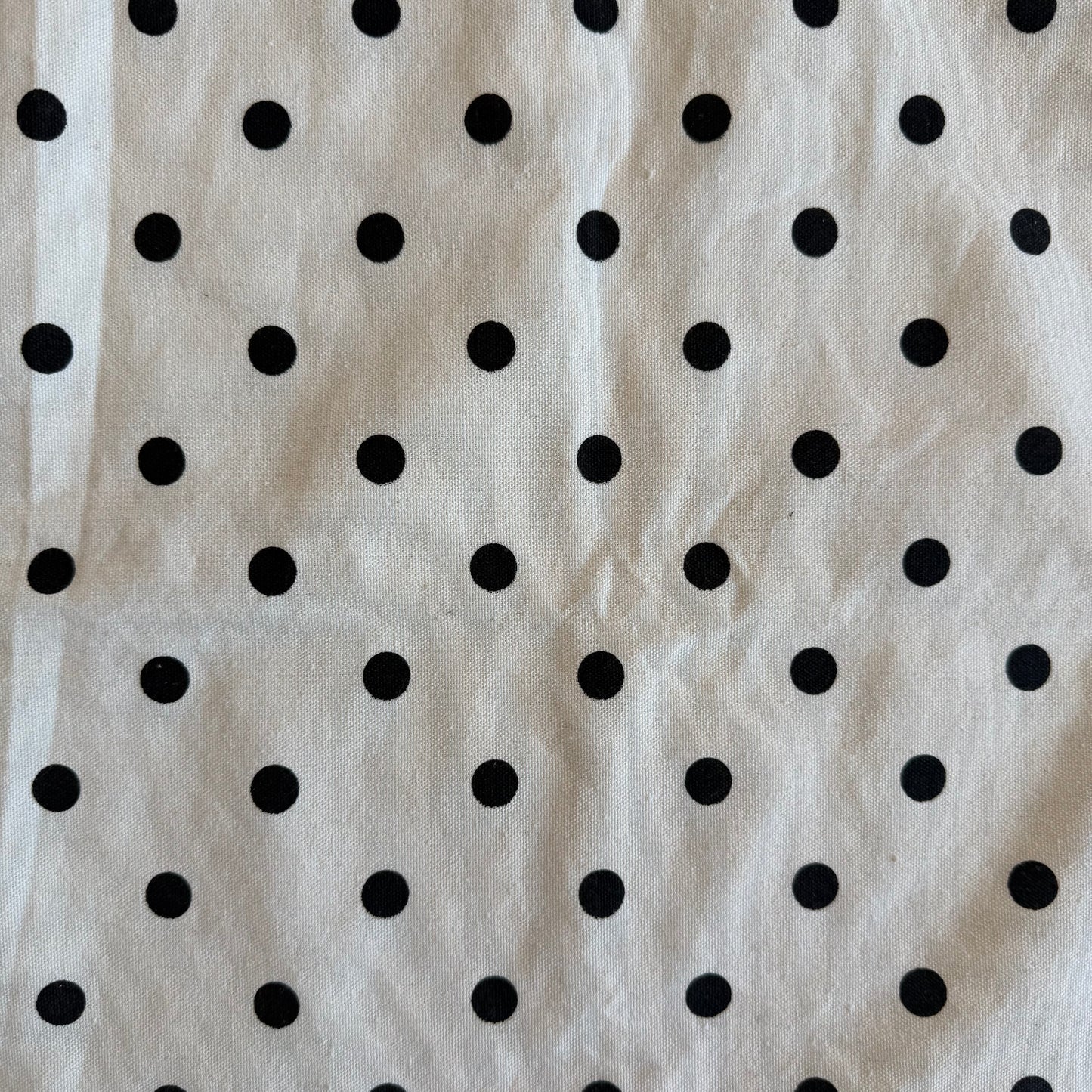 Polka dot tote bag