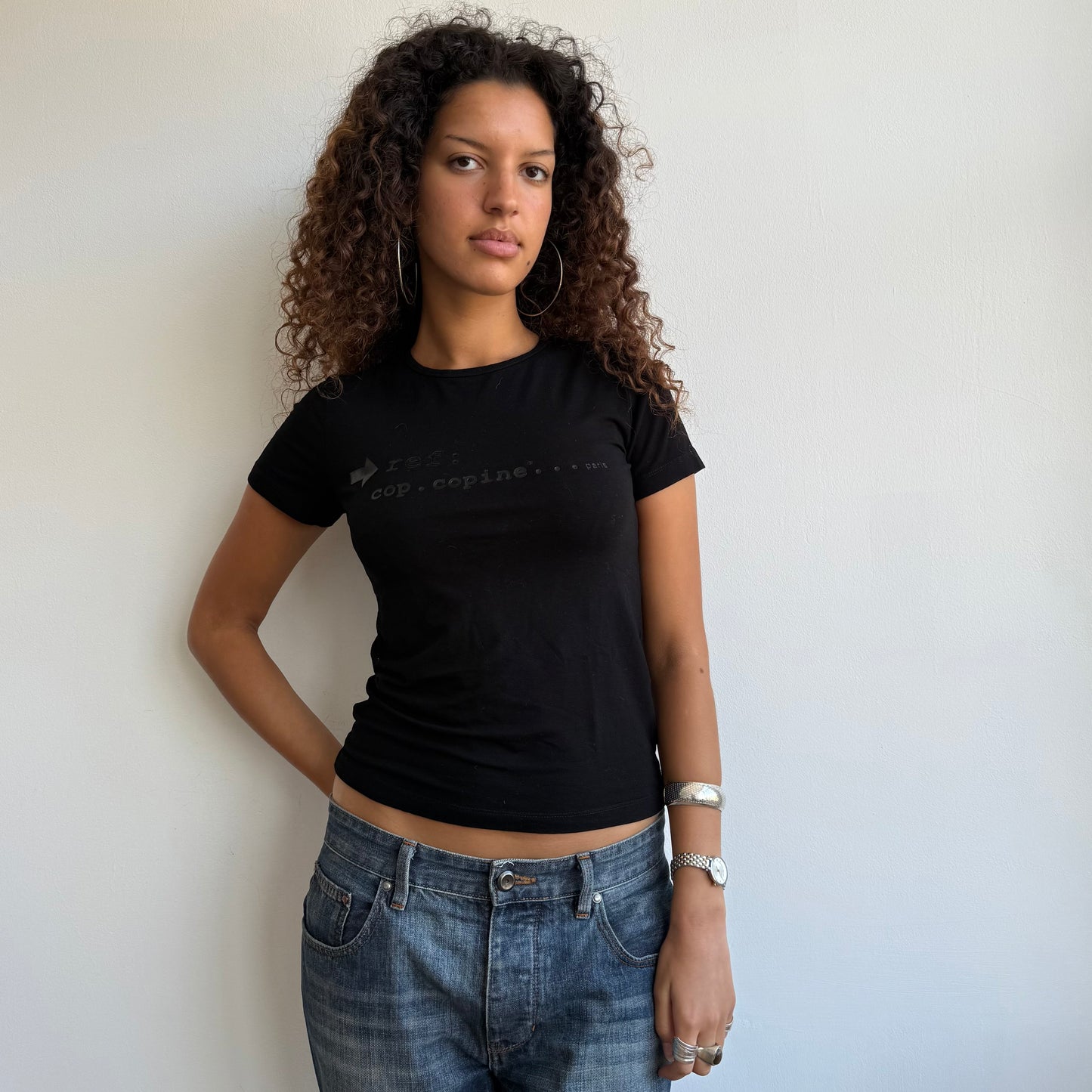Cop Copine baby tee - Size S/M