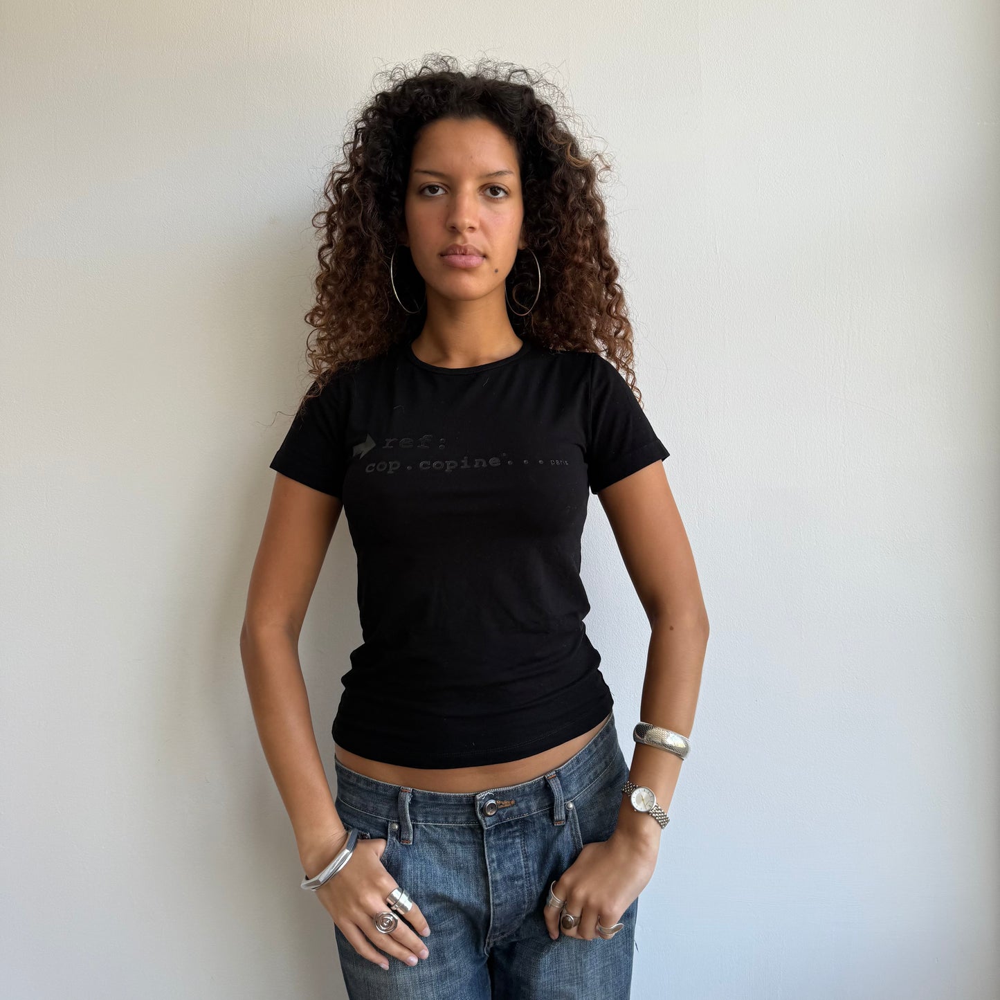 Cop Copine baby tee - Size S/M