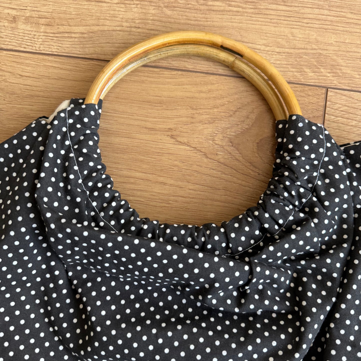 Polka dot bag