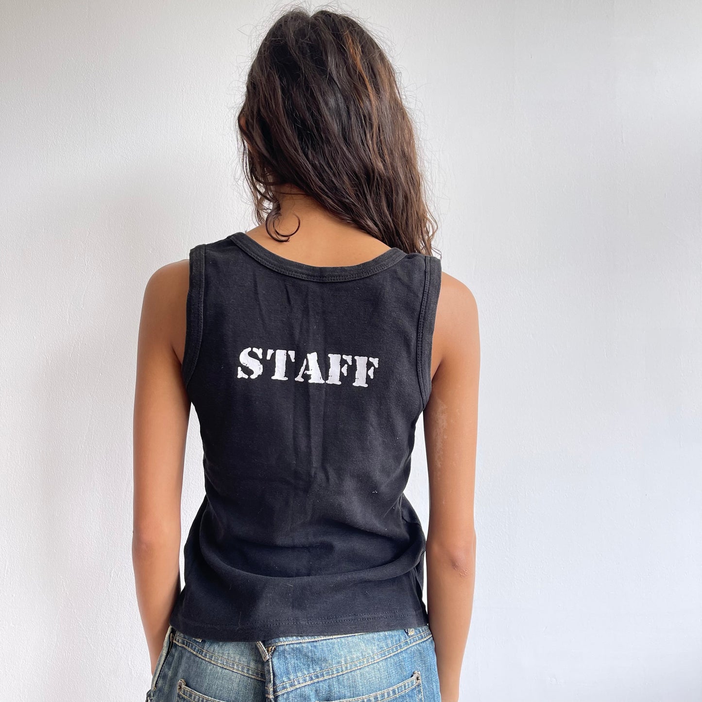 Black Pepsi cami - Size S