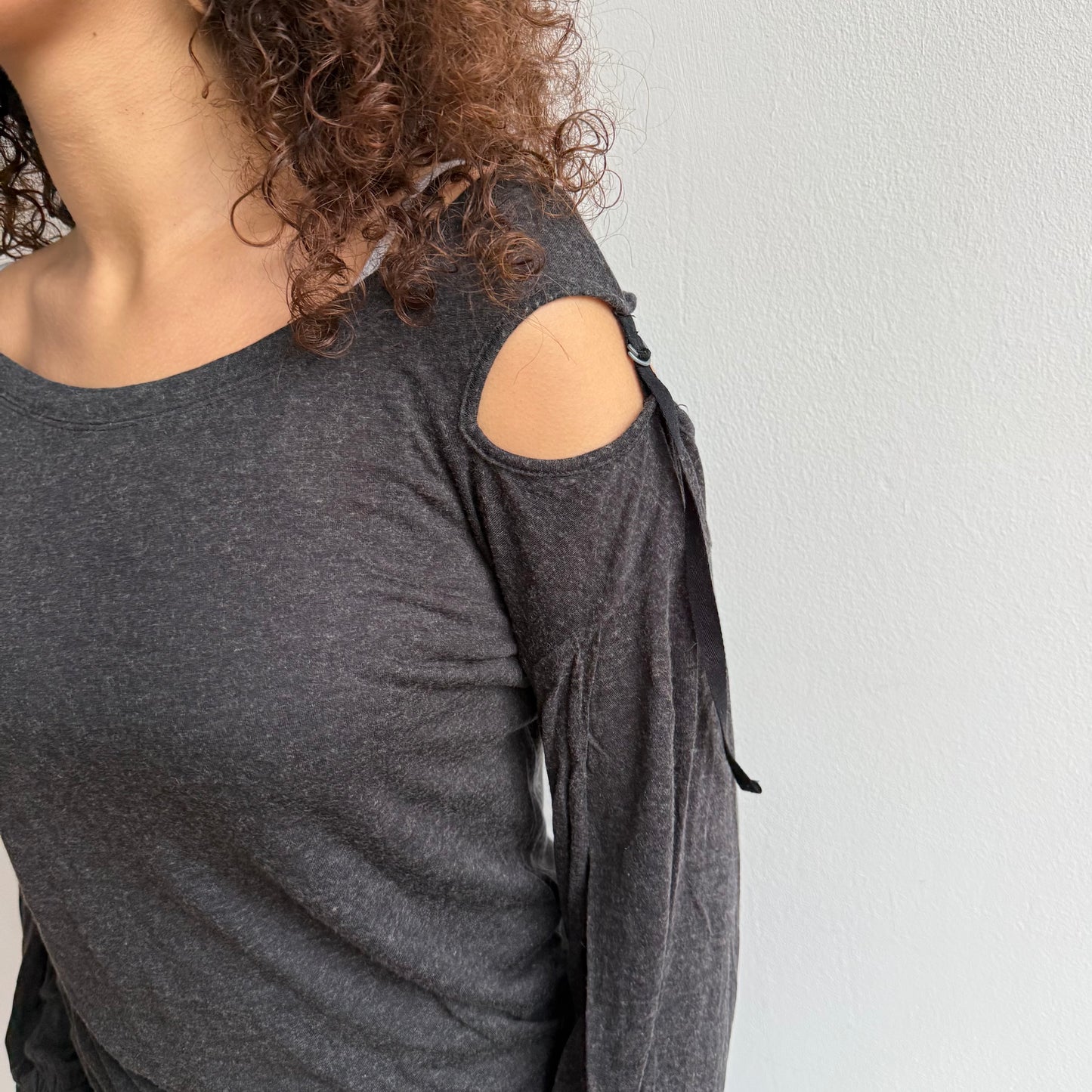 Charcoal Cop Copine knit - Size S + M