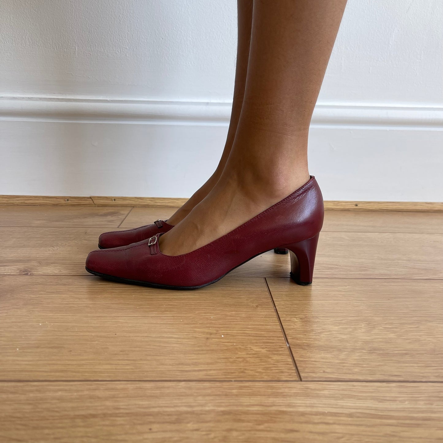 Red ballet heels - Size UK3