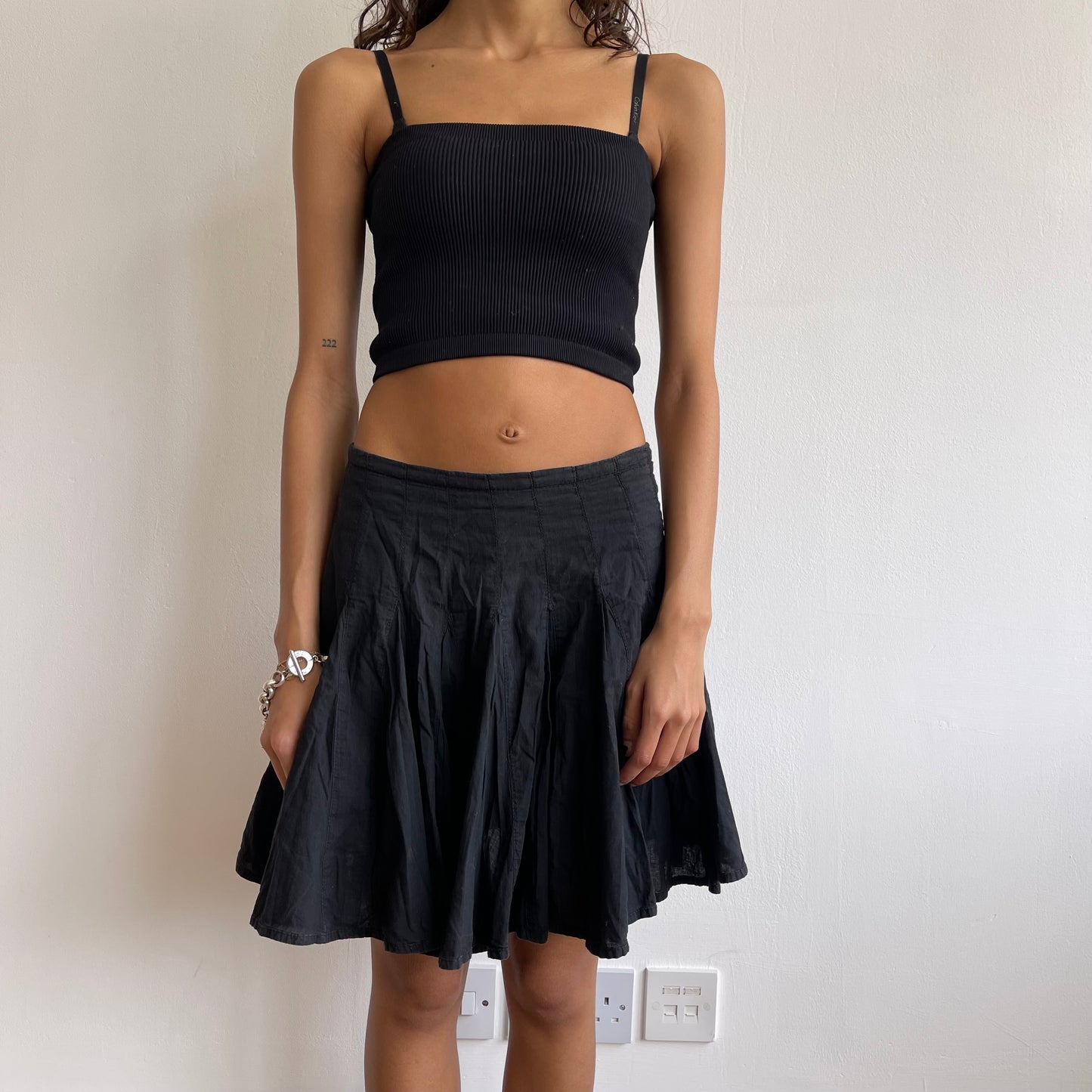 Black rara skirt - Size S+M