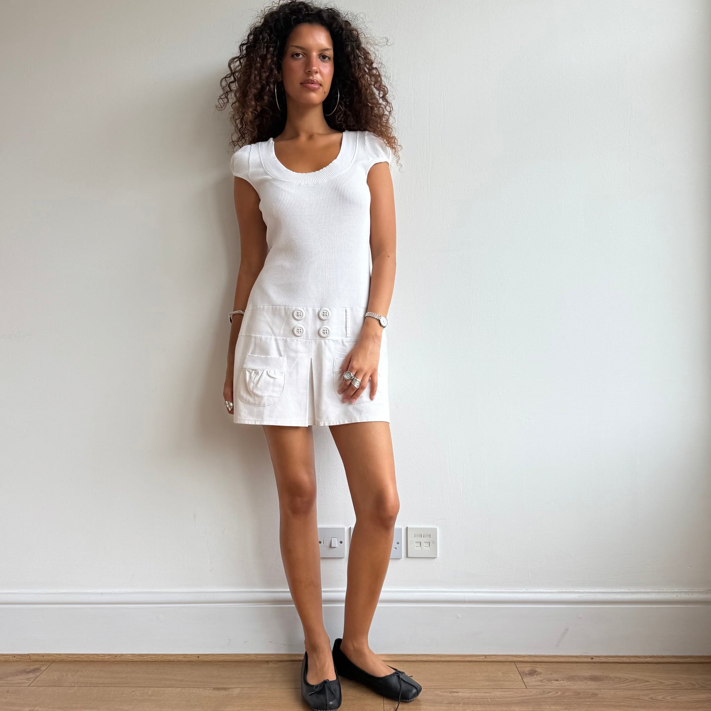 Morgan peacoat dress - Size S, M + L
