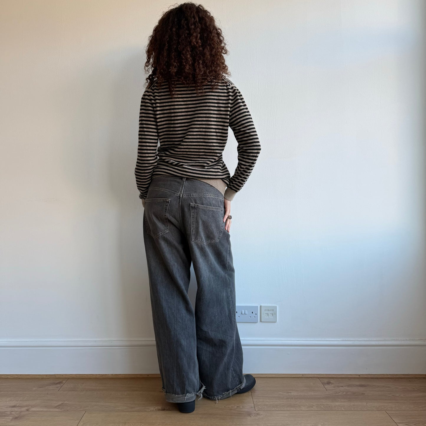 Cashmere wrap knit - Size M