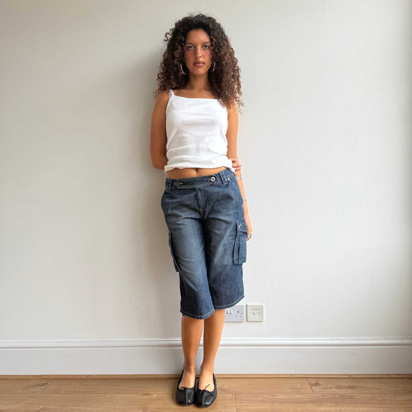 Denim SPORTMAX jorts - Size 28”